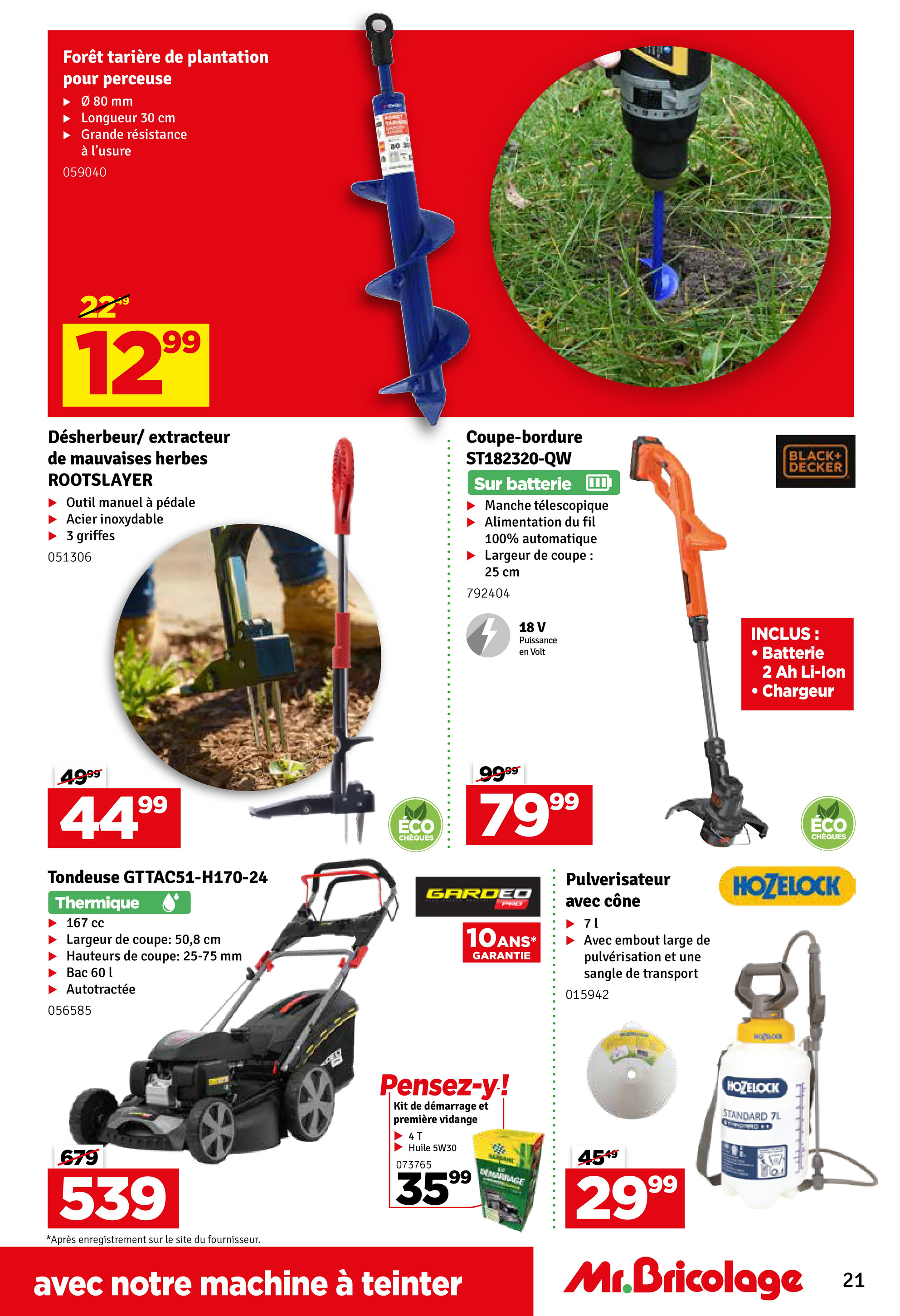 mr-bricolage - Mr. Bricolage folder geldig vanaf 12/08 - 24/08 - page: 23