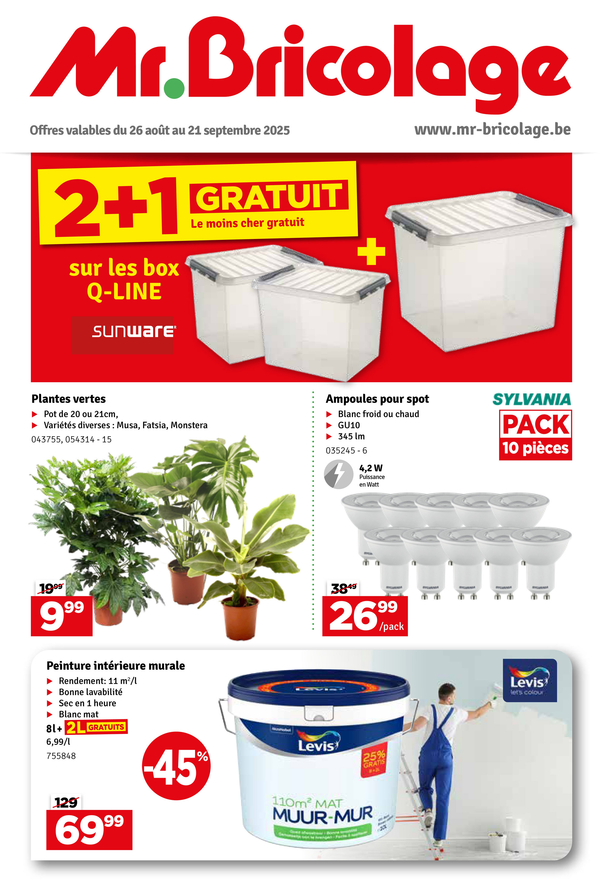 mr-bricolage - Mr. Bricolage folder geldig vanaf 26/08 - 21/09