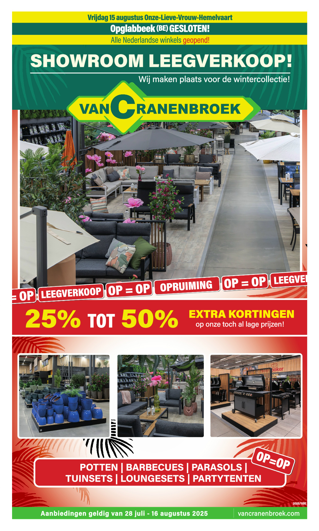 van-cranenbroek - Van Cranenbroek - België folder geldig vanaf 28/07 - 16/08