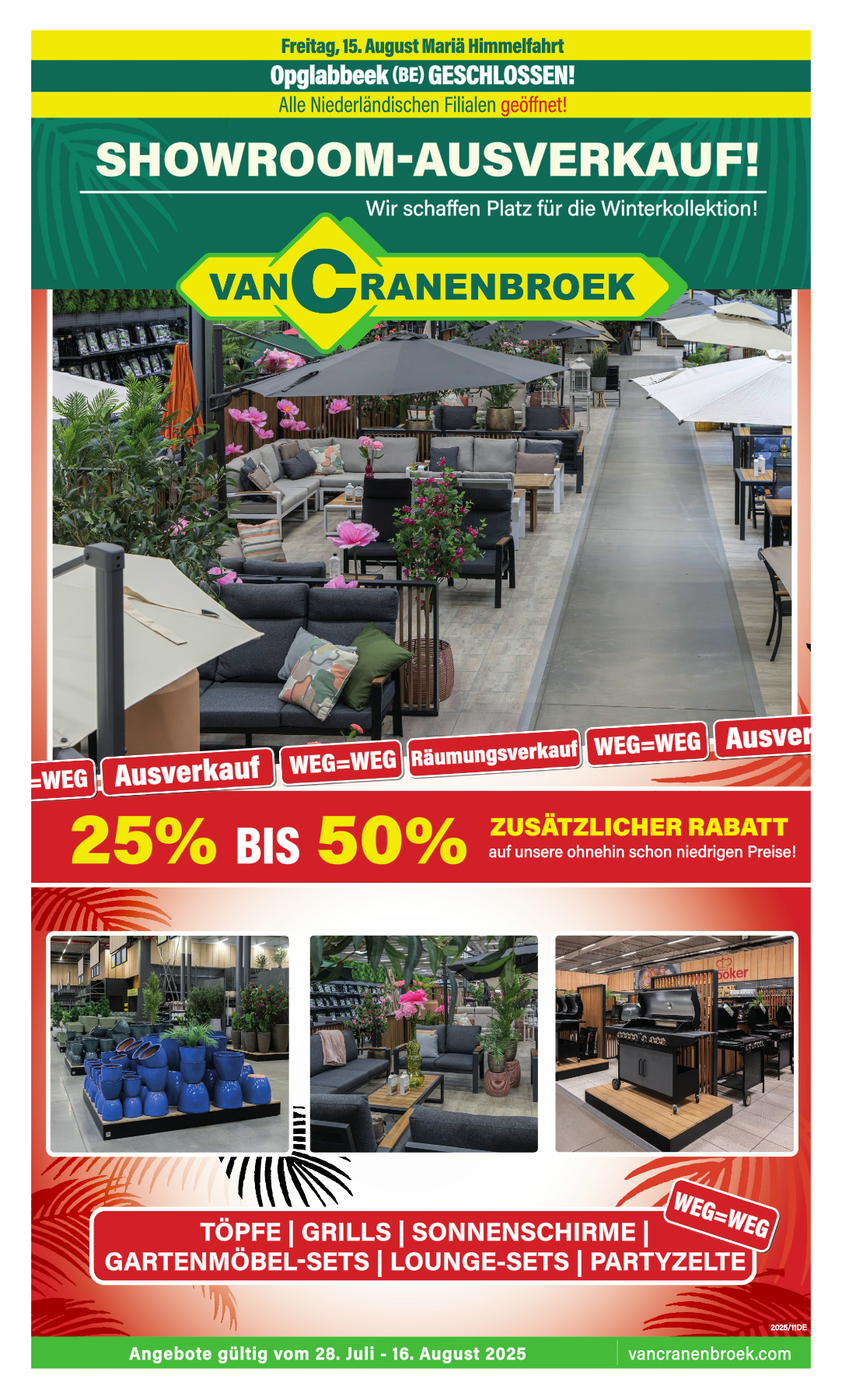 van-cranenbroek - Van Cranenbroek - Duits folder geldig vanaf 28/07 - 16/08