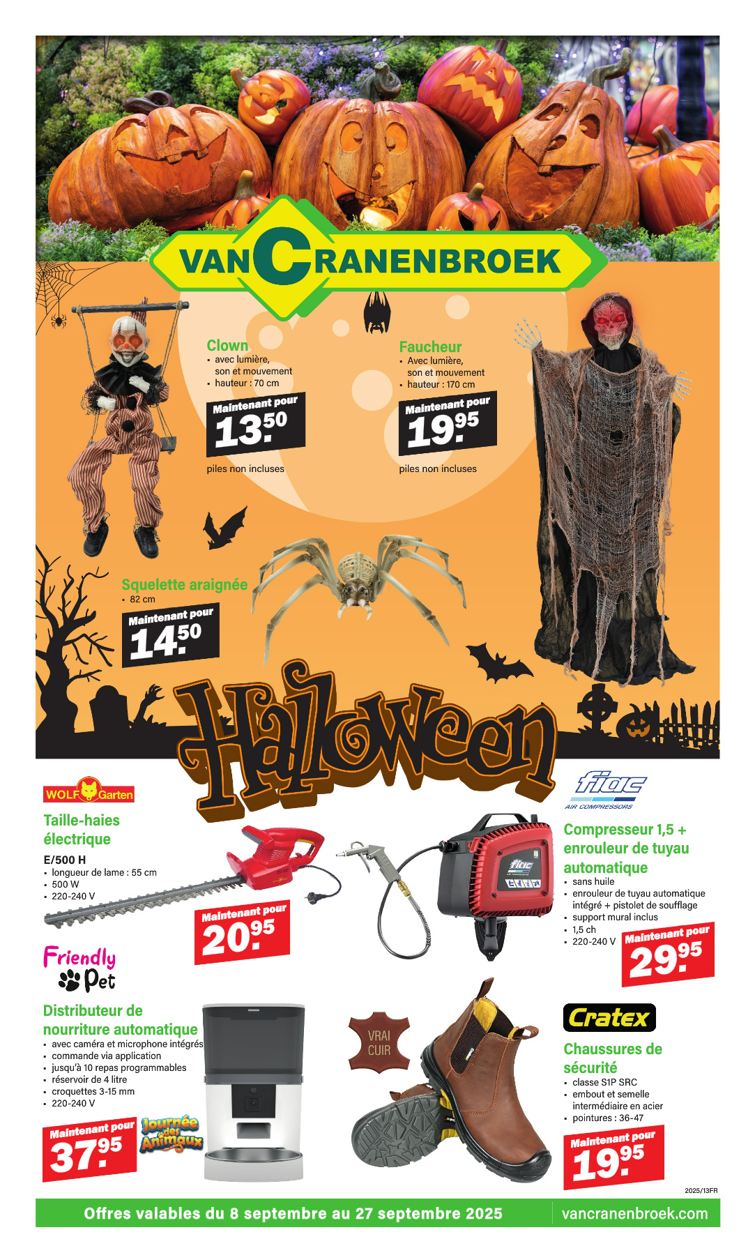 van-cranenbroek - Van Cranenbroek - Frans folder geldig vanaf 08/09 - 27/09