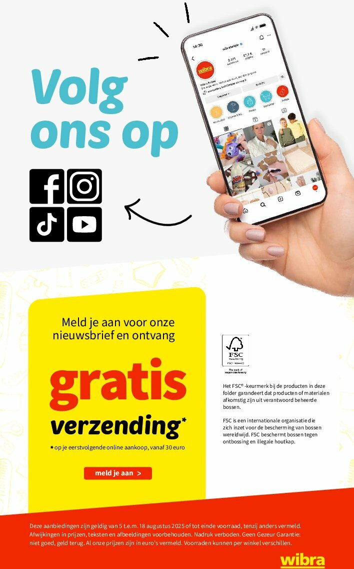 wibra - Wibra folder geldig vanaf 05/08 - 18/08 - page: 23