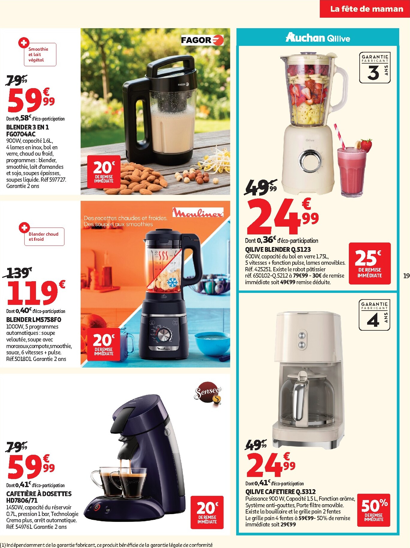 auchan - Huidige Auchan - Fête des mères folder geldig van dinsdag 19/05/2026 tot zondag 31/05/2026 - page: 19