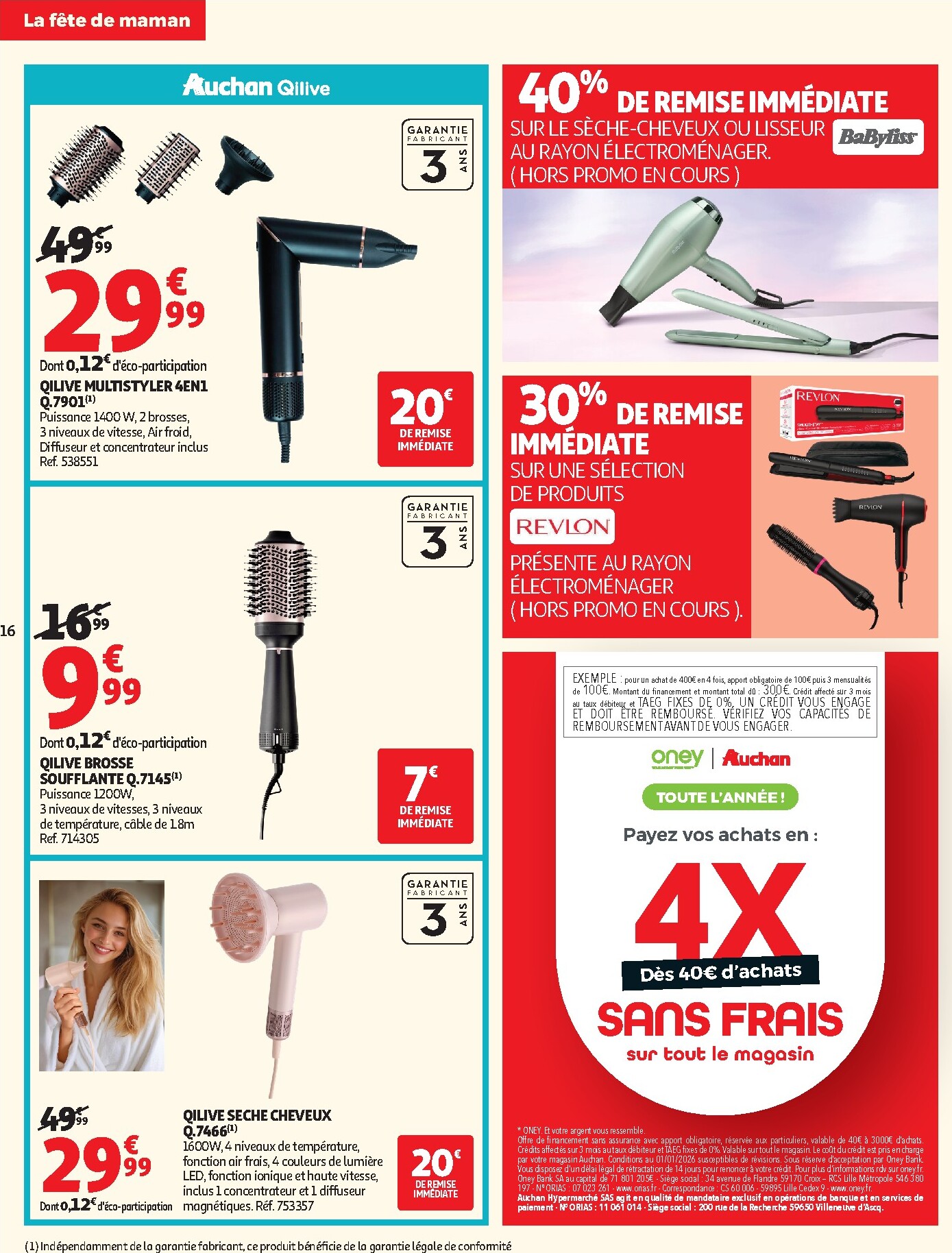 auchan - Huidige Auchan - Fête des mères folder geldig van dinsdag 19/05/2026 tot zondag 31/05/2026 - page: 16