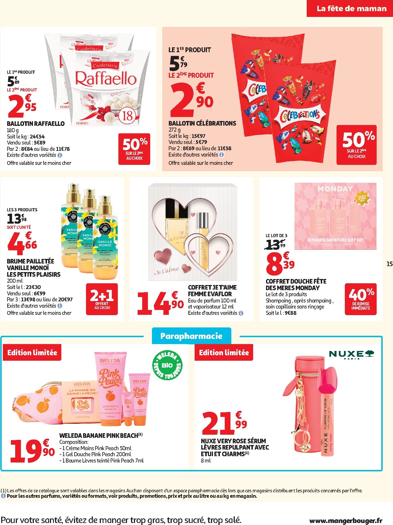 auchan - Huidige Auchan - Fête des mères folder geldig van dinsdag 19/05/2026 tot zondag 31/05/2026 - page: 15