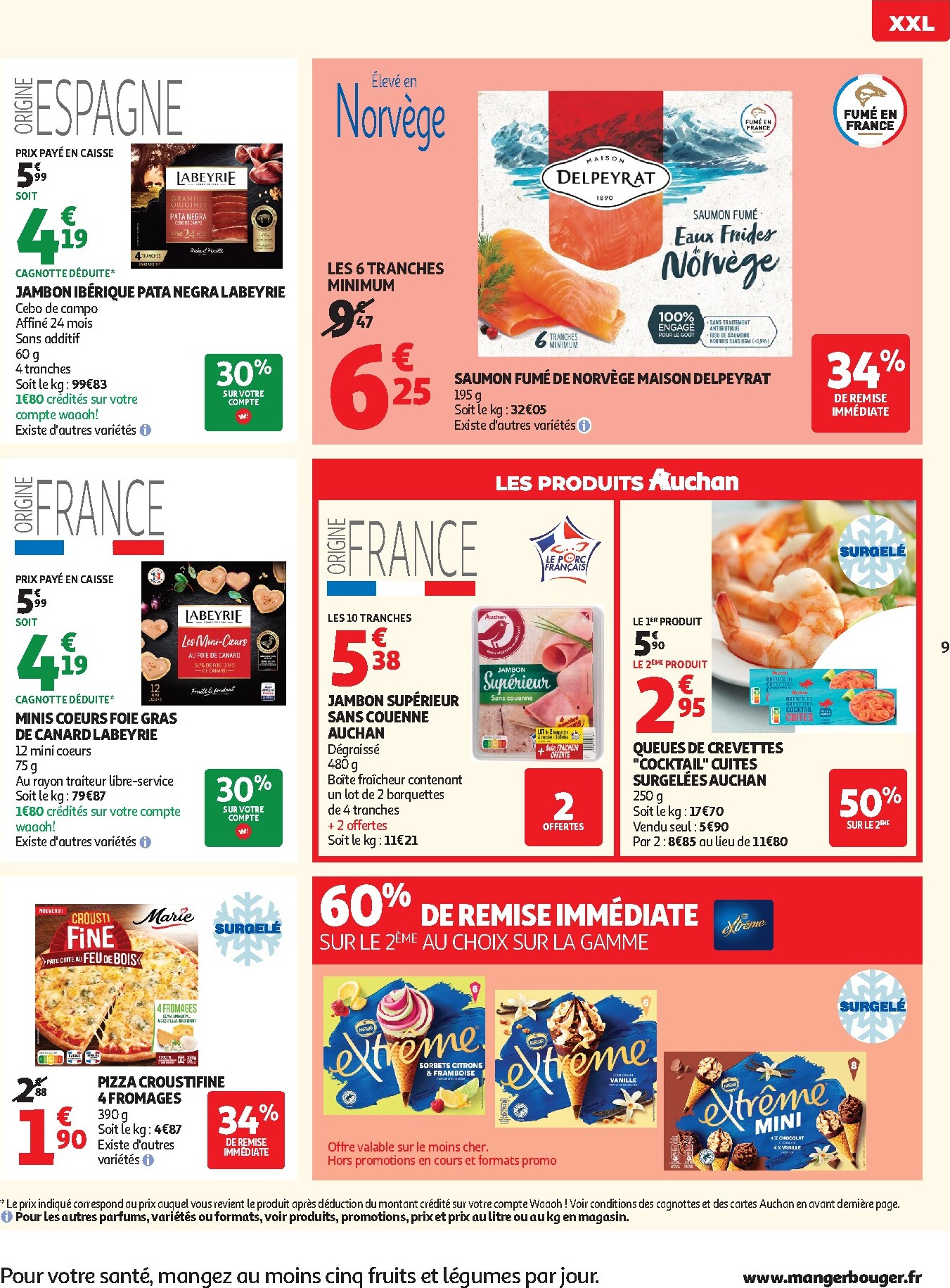 auchan - Toekomstige Auchan Supermarché - Promos XXL halles supers folder geldig van woensdag 27/05/2026 tot zaterdag 30/05/2026 - page: 9