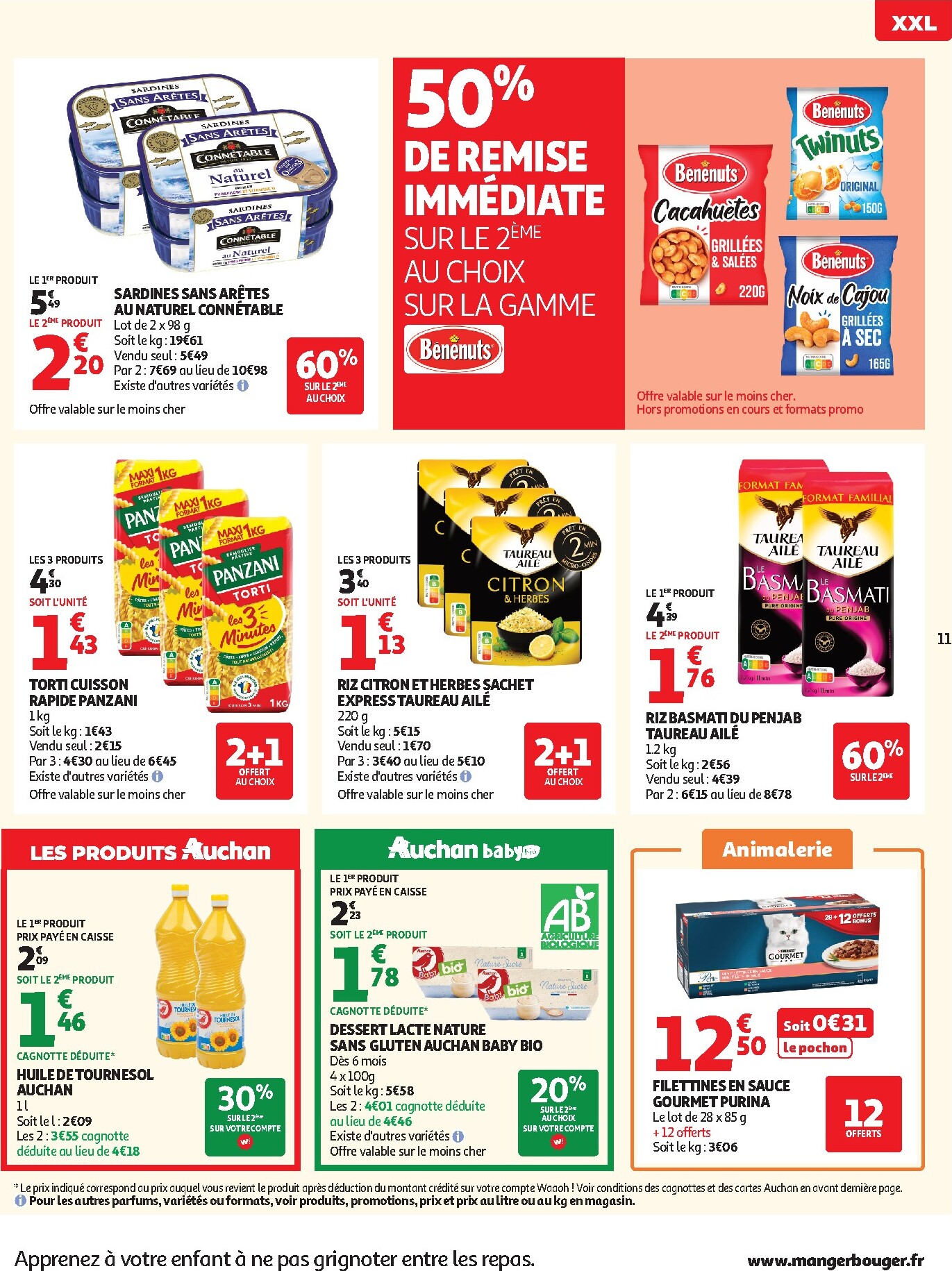 auchan - Toekomstige Auchan Supermarché - Promos XXL halles supers folder geldig van woensdag 27/05/2026 tot zaterdag 30/05/2026 - page: 11