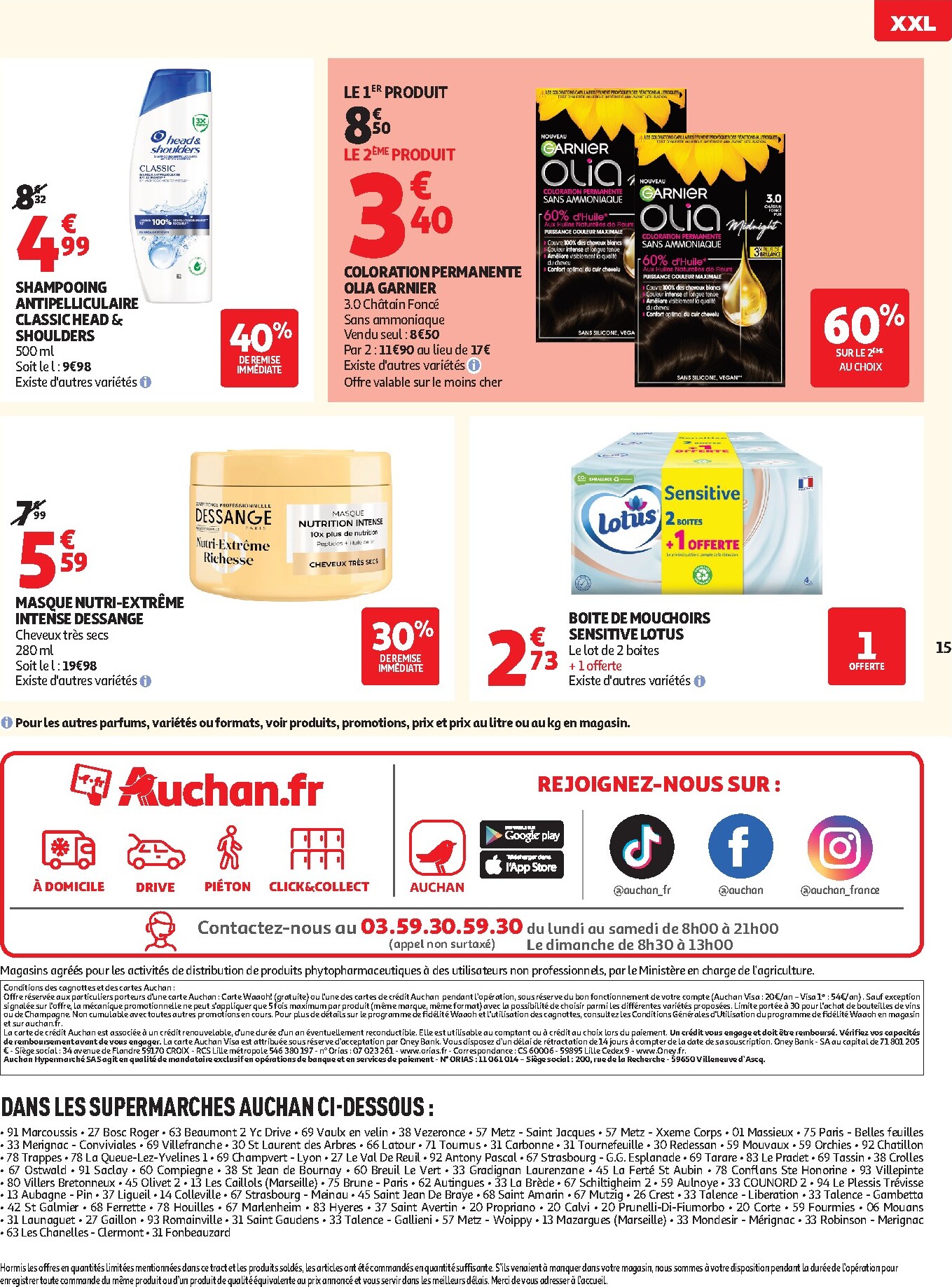 auchan - Toekomstige Auchan Supermarché - Promos XXL halles supers folder geldig van woensdag 27/05/2026 tot zaterdag 30/05/2026 - page: 15