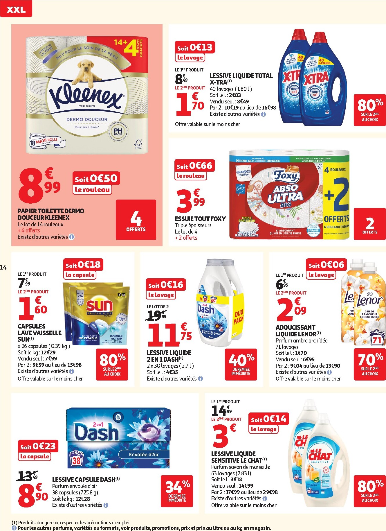 auchan - Toekomstige Auchan Supermarché - Promos XXL halles supers folder geldig van woensdag 27/05/2026 tot zaterdag 30/05/2026 - page: 14