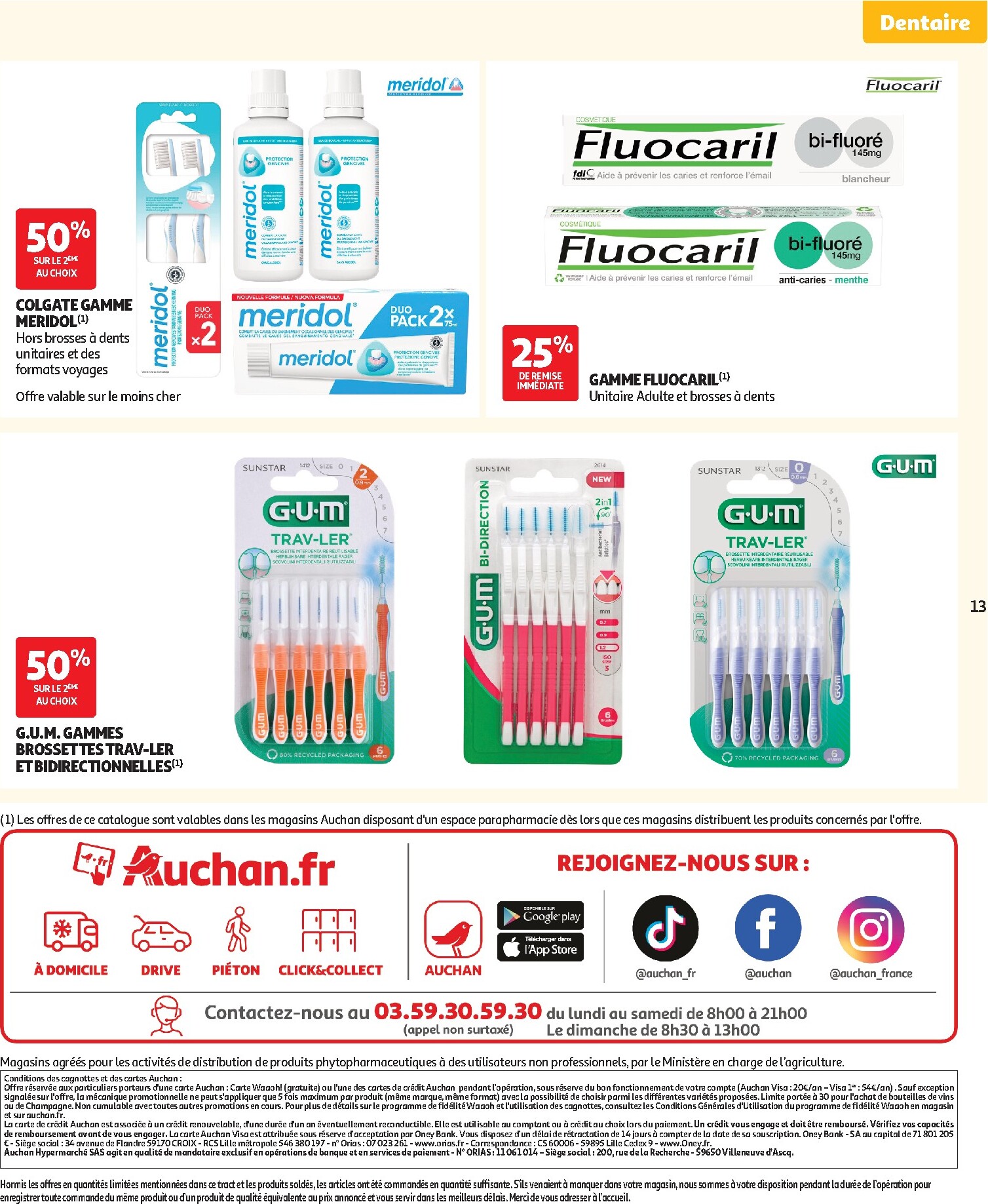 auchan - Auchan - Parapharmacie, beauté folder voor volgende week van dinsdag 02/06/2026 tot woensdag 24/06/2026 - page: 13