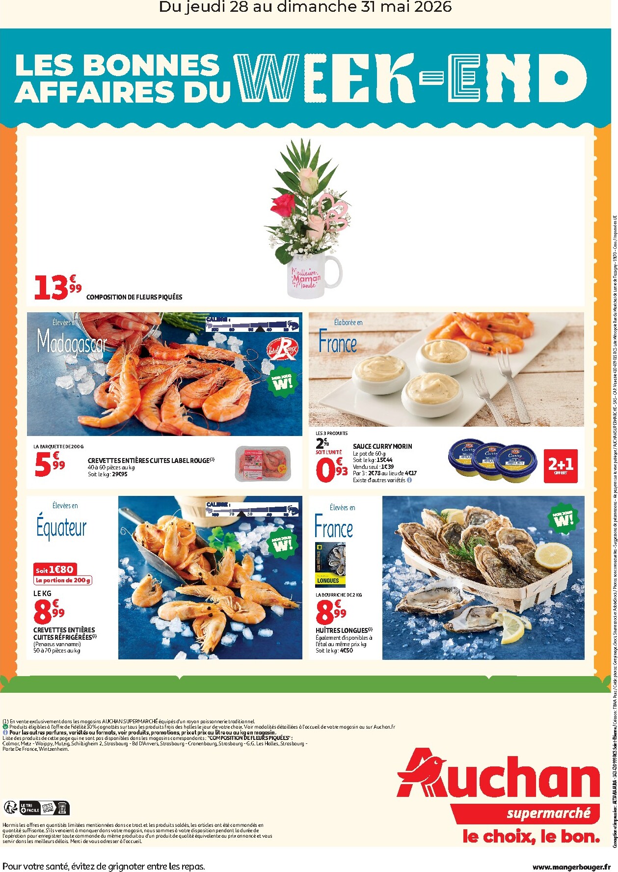 auchan - Huidige Auchan Supermarché - Les bons plans du week-end folder geldig van donderdag 28/05/2026 tot zondag 31/05/2026 - page: 2