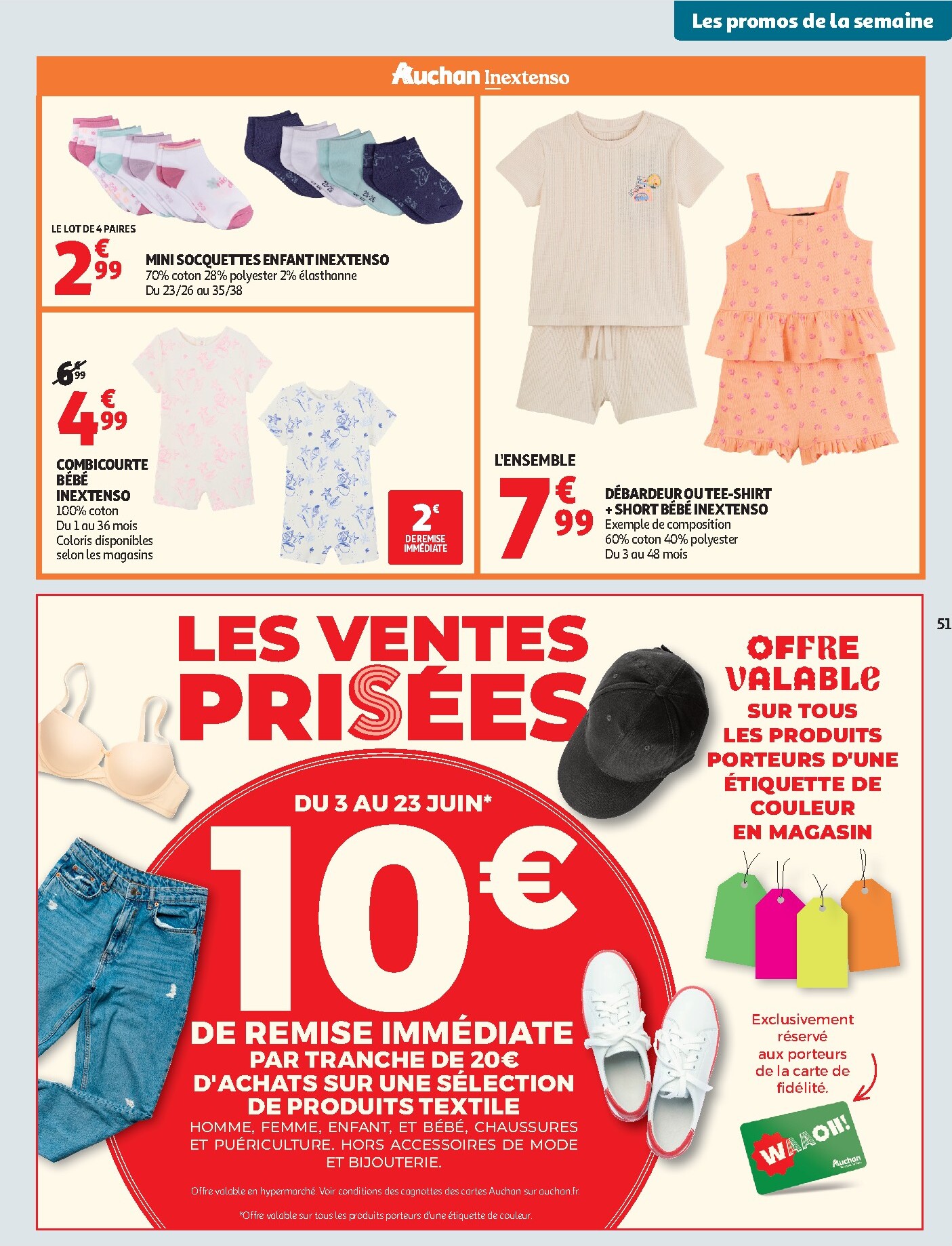 auchan - Huidige Auchan folder geldig van dinsdag 02/06/2026 tot zondag 14/06/2026 - page: 51