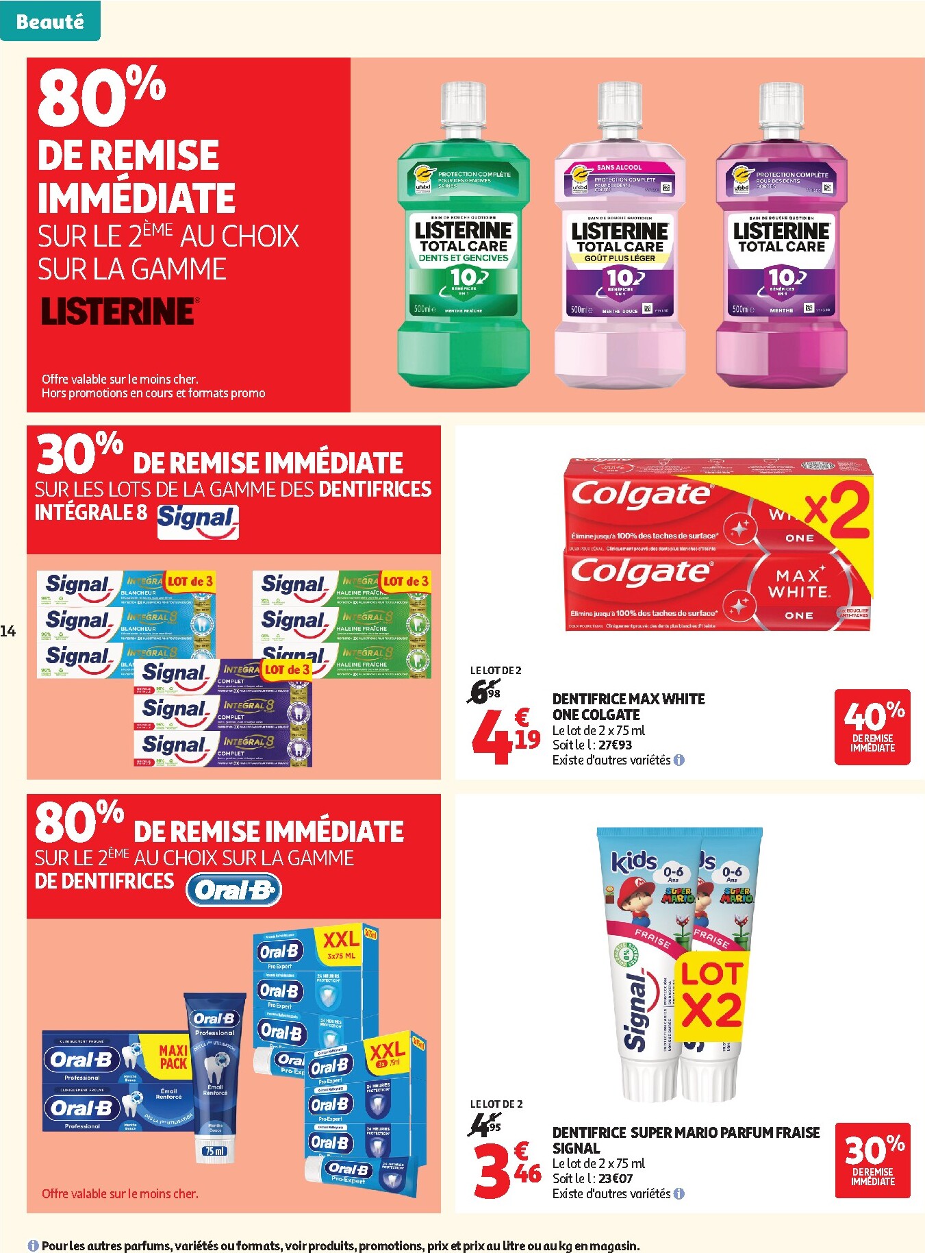 auchan - Toekomstige Auchan - Beauté, Halles hypers folder geldig van dinsdag 16/06/2026 tot zondag 28/06/2026 - page: 14