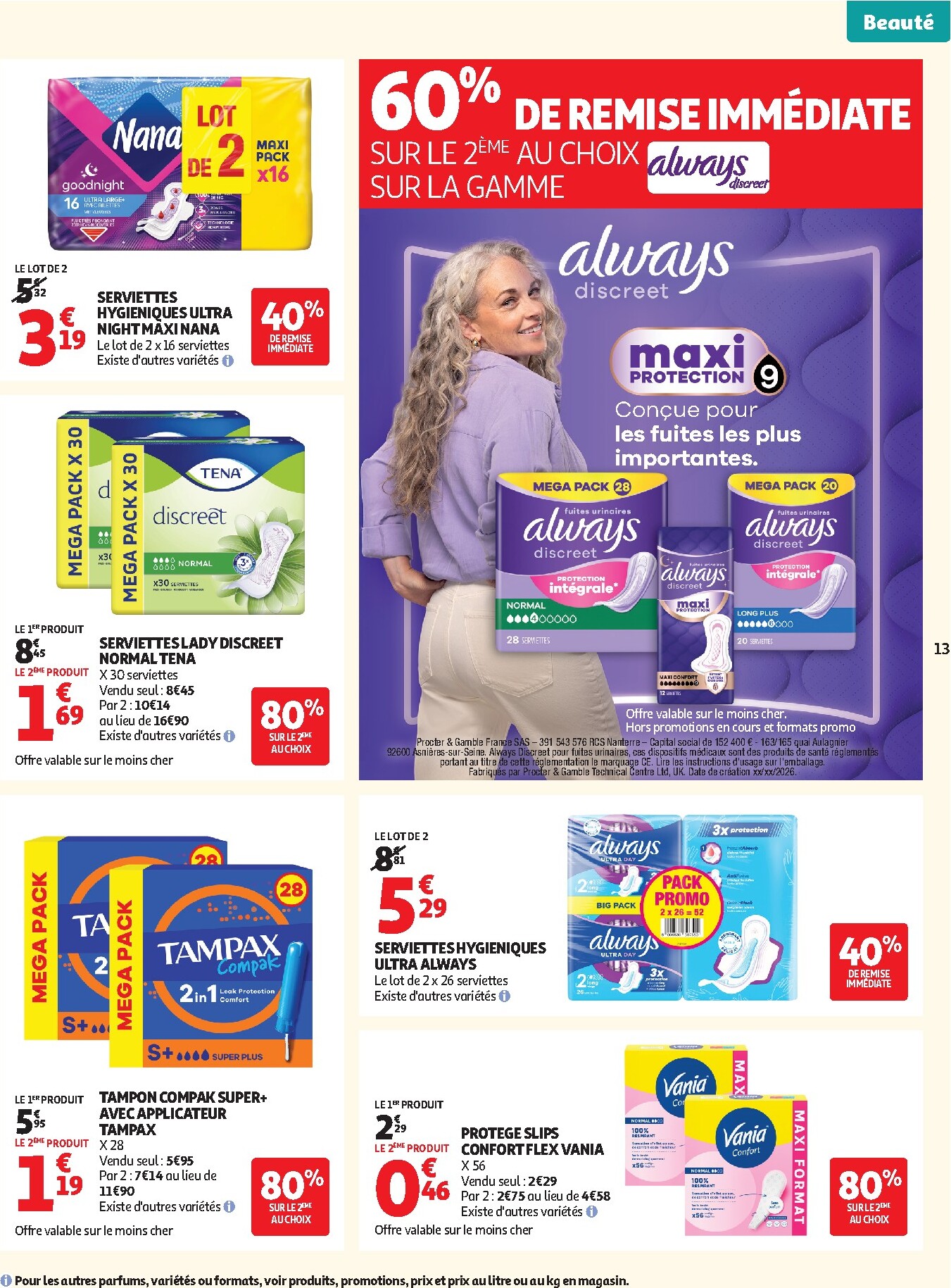 auchan - Toekomstige Auchan - Beauté, Halles hypers folder geldig van dinsdag 16/06/2026 tot zondag 28/06/2026 - page: 13