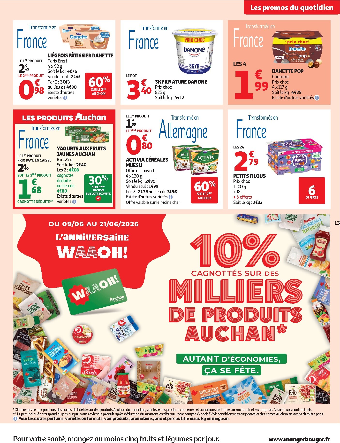 auchan - Toekomstige Auchan Supermarché - Beauté, Halles, supers folder geldig van dinsdag 16/06/2026 tot zaterdag 27/06/2026 - page: 13