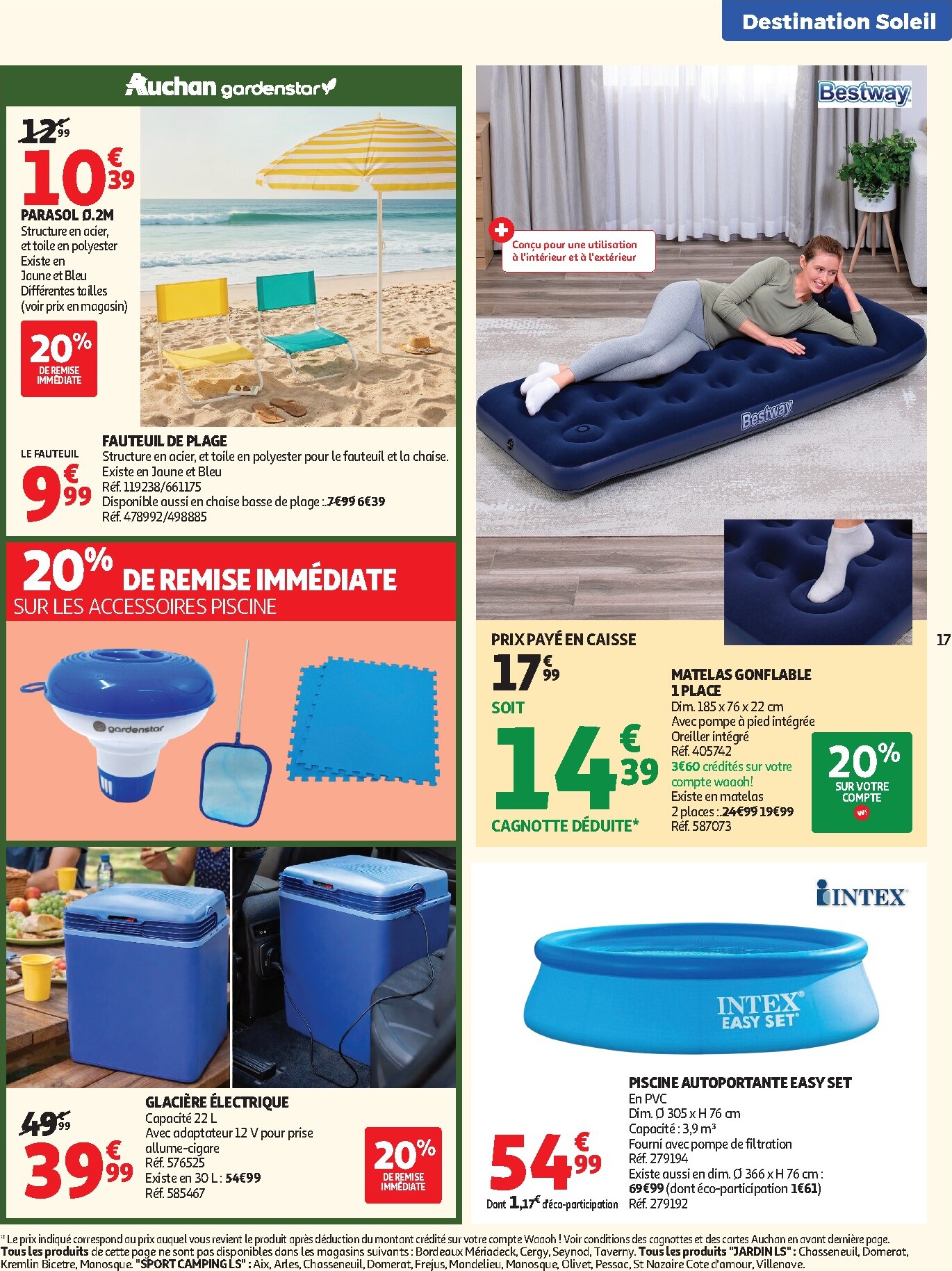 auchan - Toekomstige Auchan - Valises et vacances folder geldig van dinsdag 16/06/2026 tot zondag 28/06/2026 - page: 17