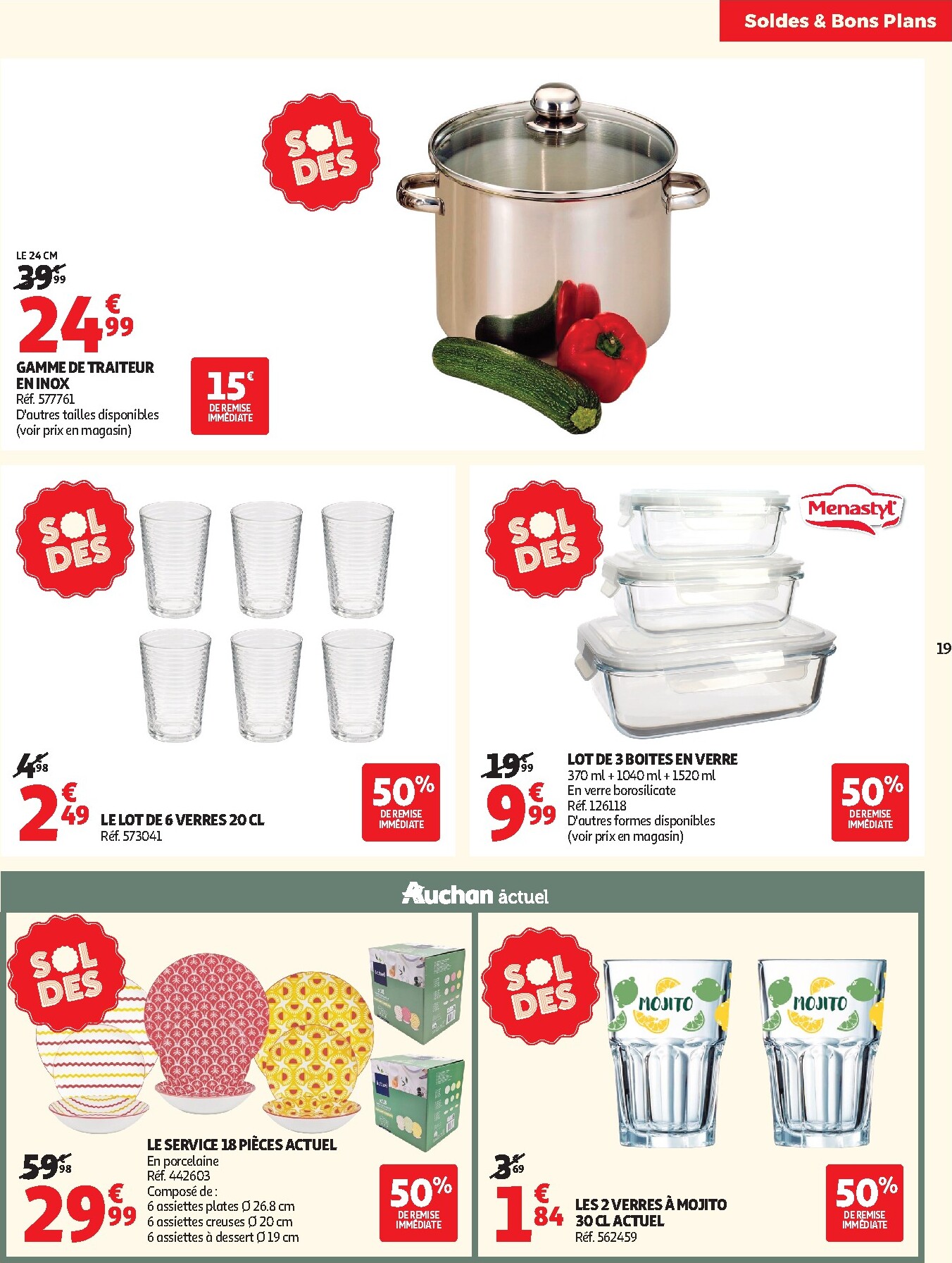 auchan - Auchan folder voor volgende week van woensdag 24/06/2026 tot dinsdag 21/07/2026 - page: 19