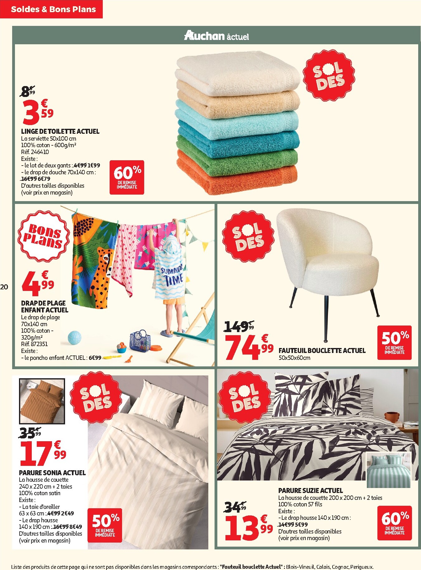 auchan - Auchan folder voor volgende week van woensdag 24/06/2026 tot dinsdag 21/07/2026 - page: 20