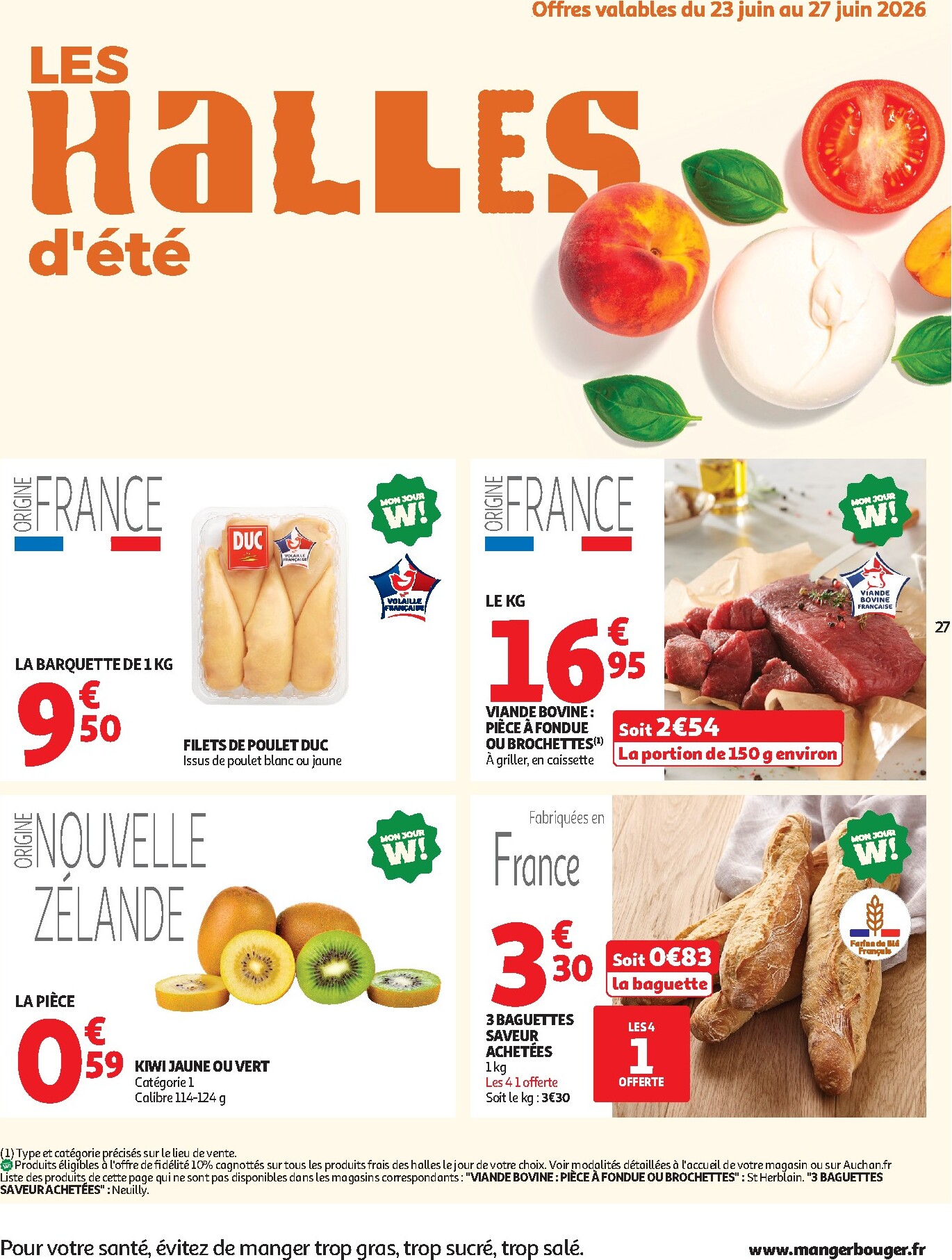 auchan - Auchan folder voor volgende week van dinsdag 23/06/2026 tot zondag 05/07/2026 - page: 27