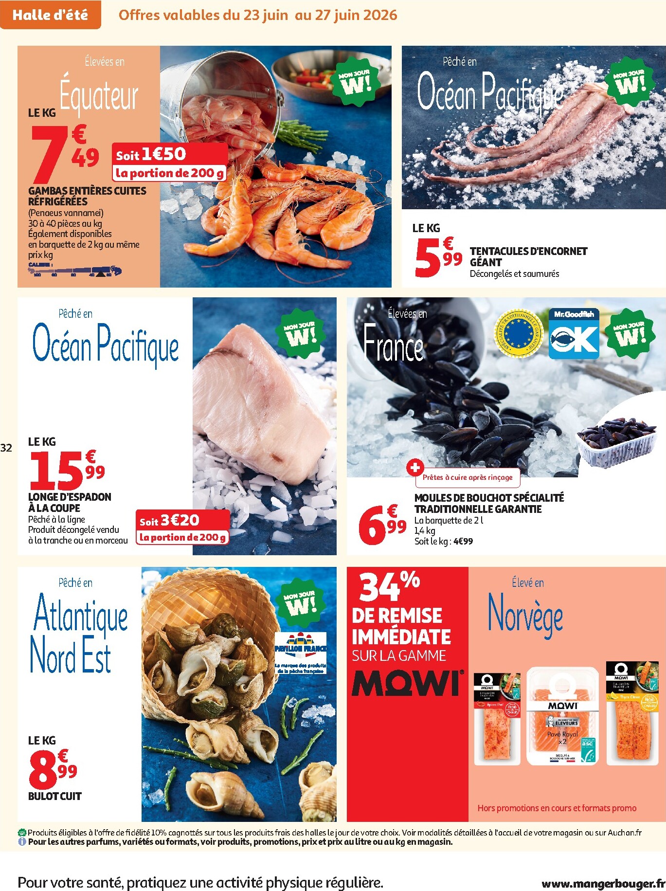 auchan - Auchan folder voor volgende week van dinsdag 23/06/2026 tot zondag 05/07/2026 - page: 32