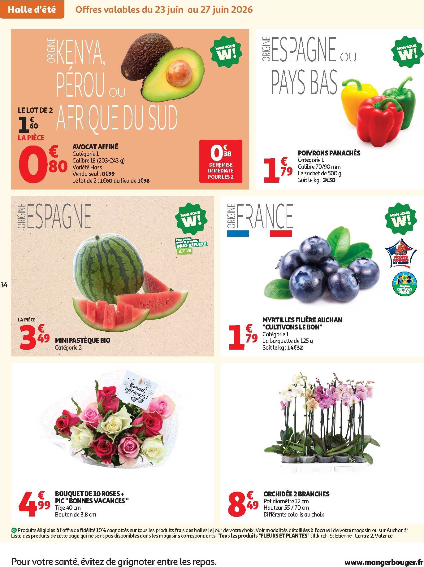 auchan - Auchan folder voor volgende week van dinsdag 23/06/2026 tot zondag 05/07/2026 - page: 34