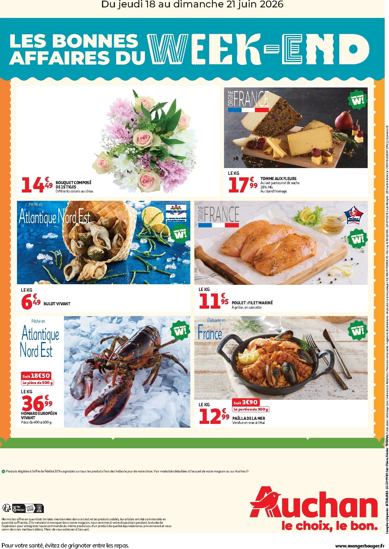 auchan - Huidige Auchan - Les bons plans du week-end folder geldig van donderdag 18/06/2026 tot zondag 21/06/2026 - page: 2