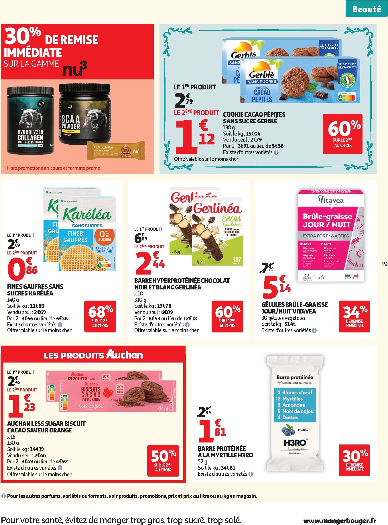 auchan - Huidige Auchan - Beauté folder geldig van dinsdag 16/06/2026 tot zondag 28/06/2026 - page: 19