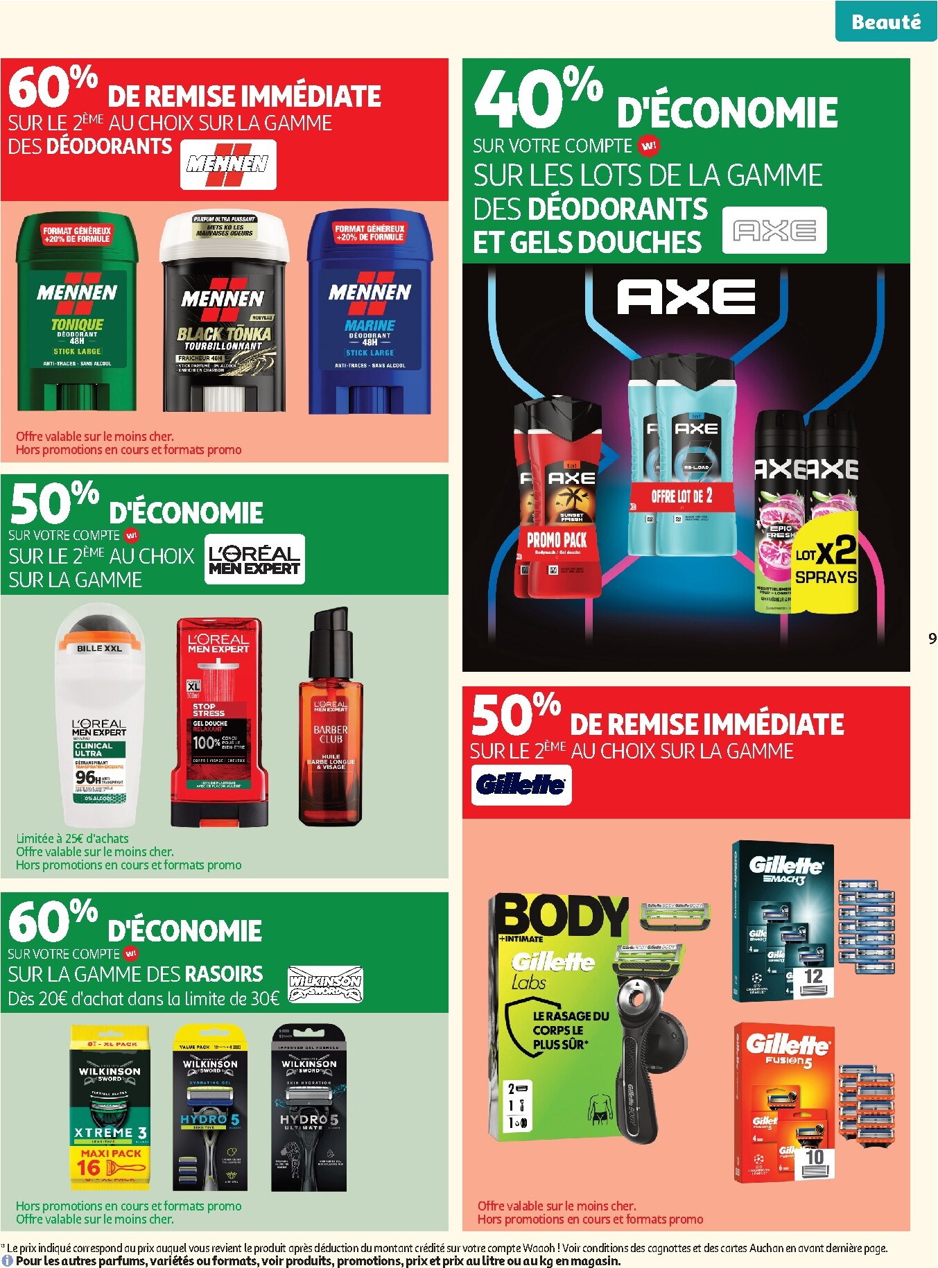 auchan - Huidige Auchan - Beauté folder geldig van dinsdag 16/06/2026 tot zondag 28/06/2026 - page: 9