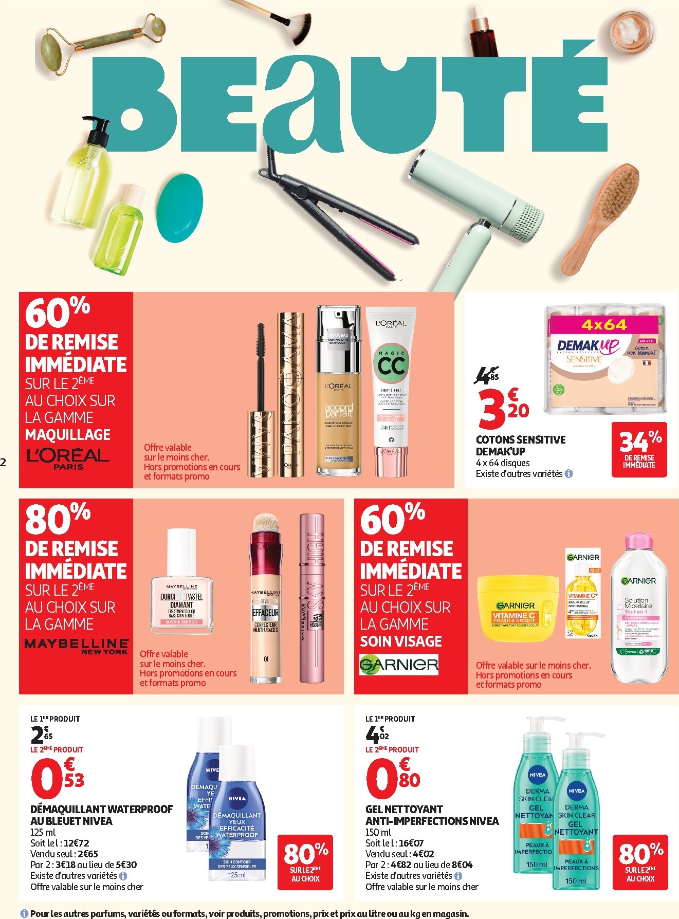 auchan - Huidige Auchan - Beauté folder geldig van dinsdag 16/06/2026 tot zondag 28/06/2026 - page: 2
