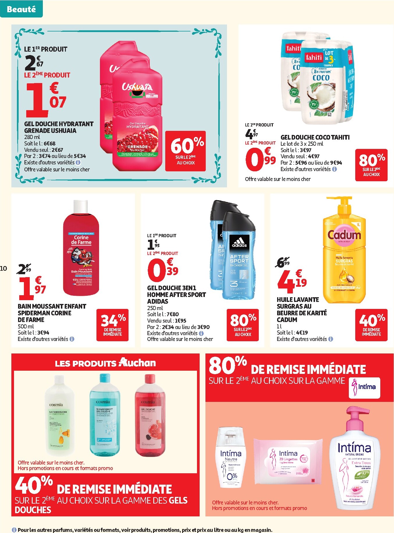 auchan - Huidige Auchan - Beauté folder geldig van dinsdag 16/06/2026 tot zondag 28/06/2026 - page: 10