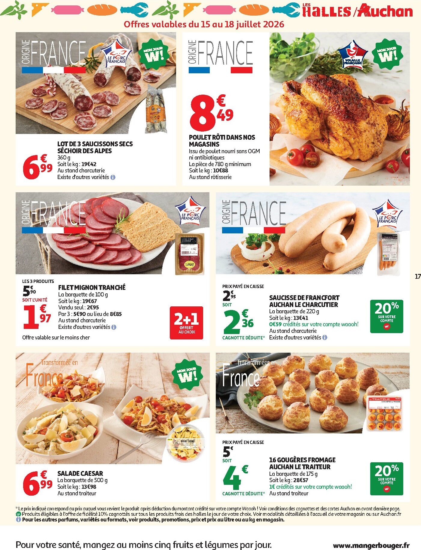auchan - Toekomstige Auchan - Petit déj & goûter folder geldig van woensdag 15/07/2026 tot zondag 26/07/2026 - page: 17