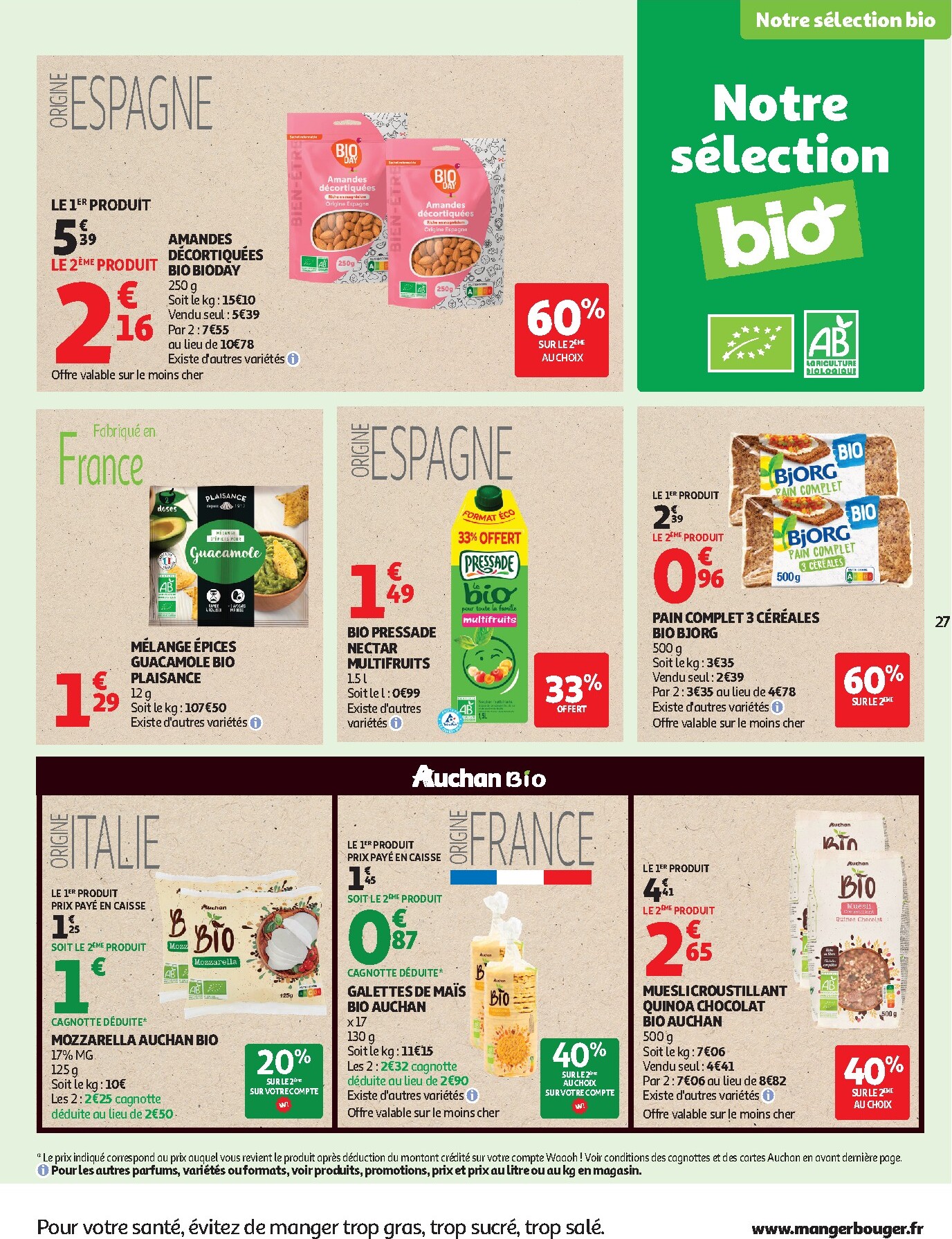 auchan - Toekomstige Auchan - Petit déj & goûter folder geldig van woensdag 15/07/2026 tot zondag 26/07/2026 - page: 27