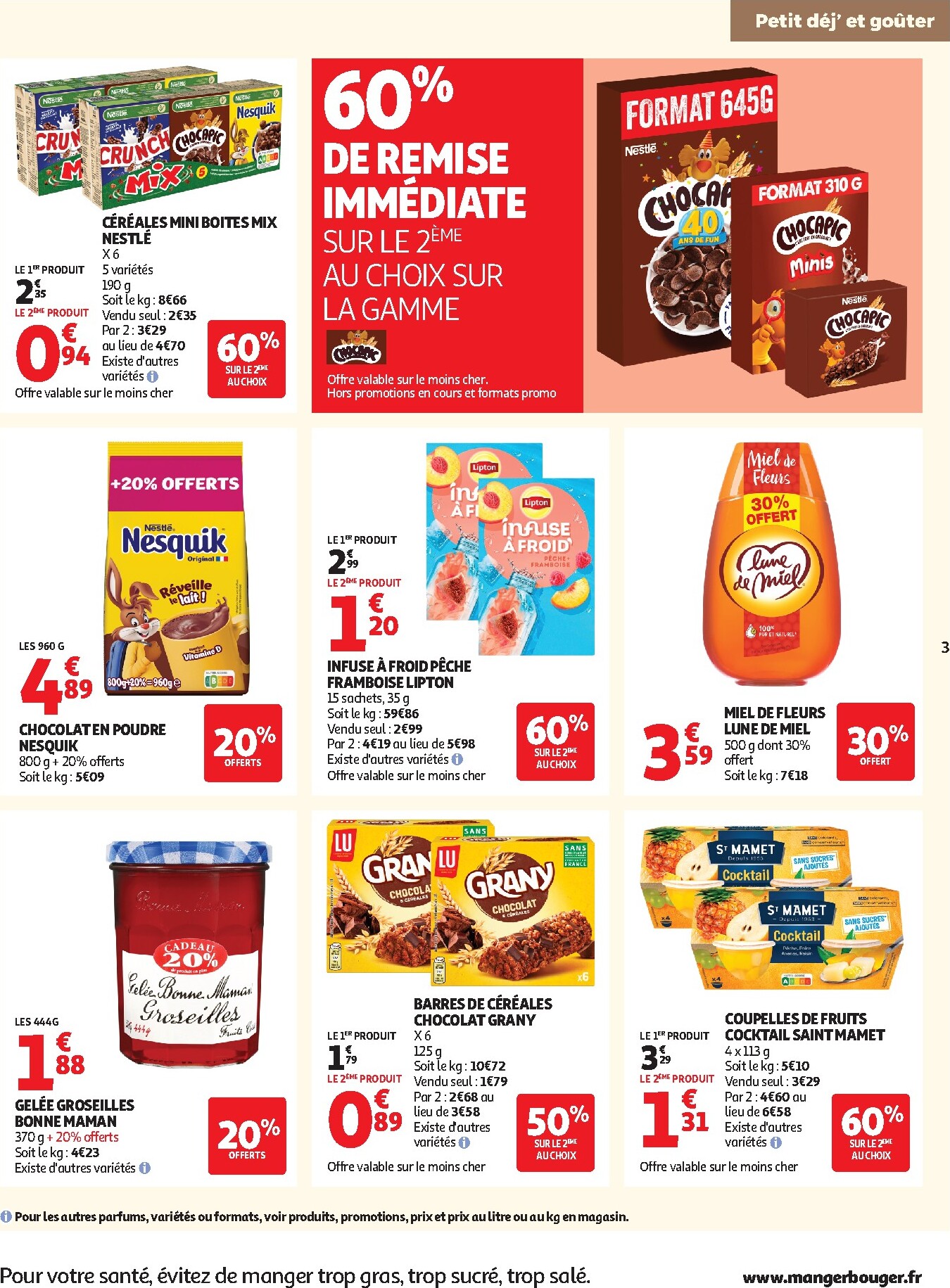 auchan - Toekomstige Auchan - Petit déj & goûter folder geldig van woensdag 15/07/2026 tot zondag 26/07/2026 - page: 3