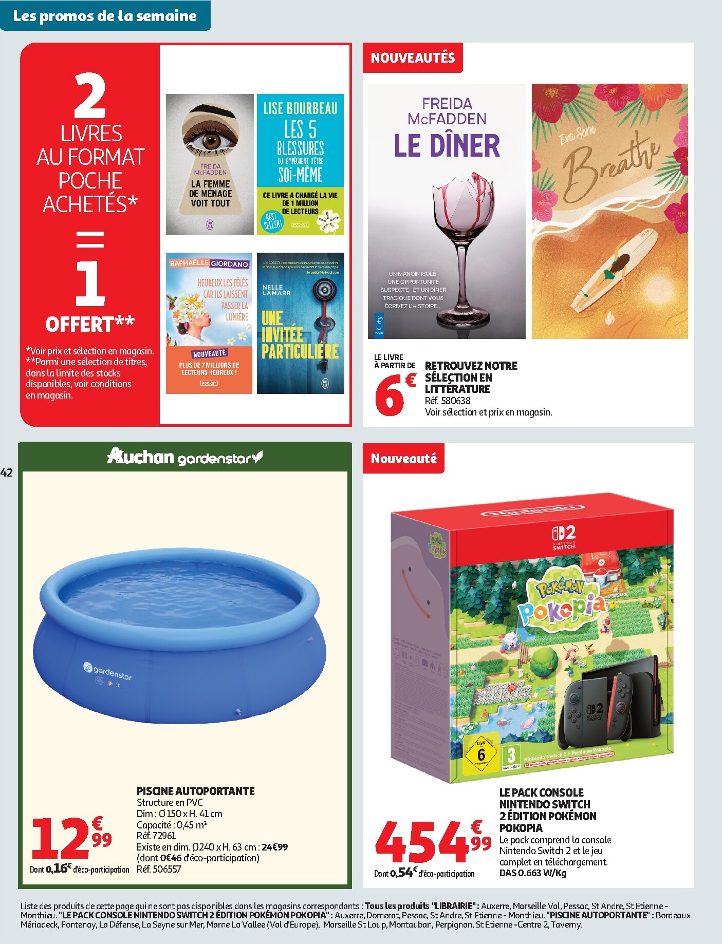 auchan - Toekomstige Auchan - Petit déj & goûter folder geldig van woensdag 15/07/2026 tot zondag 26/07/2026 - page: 42
