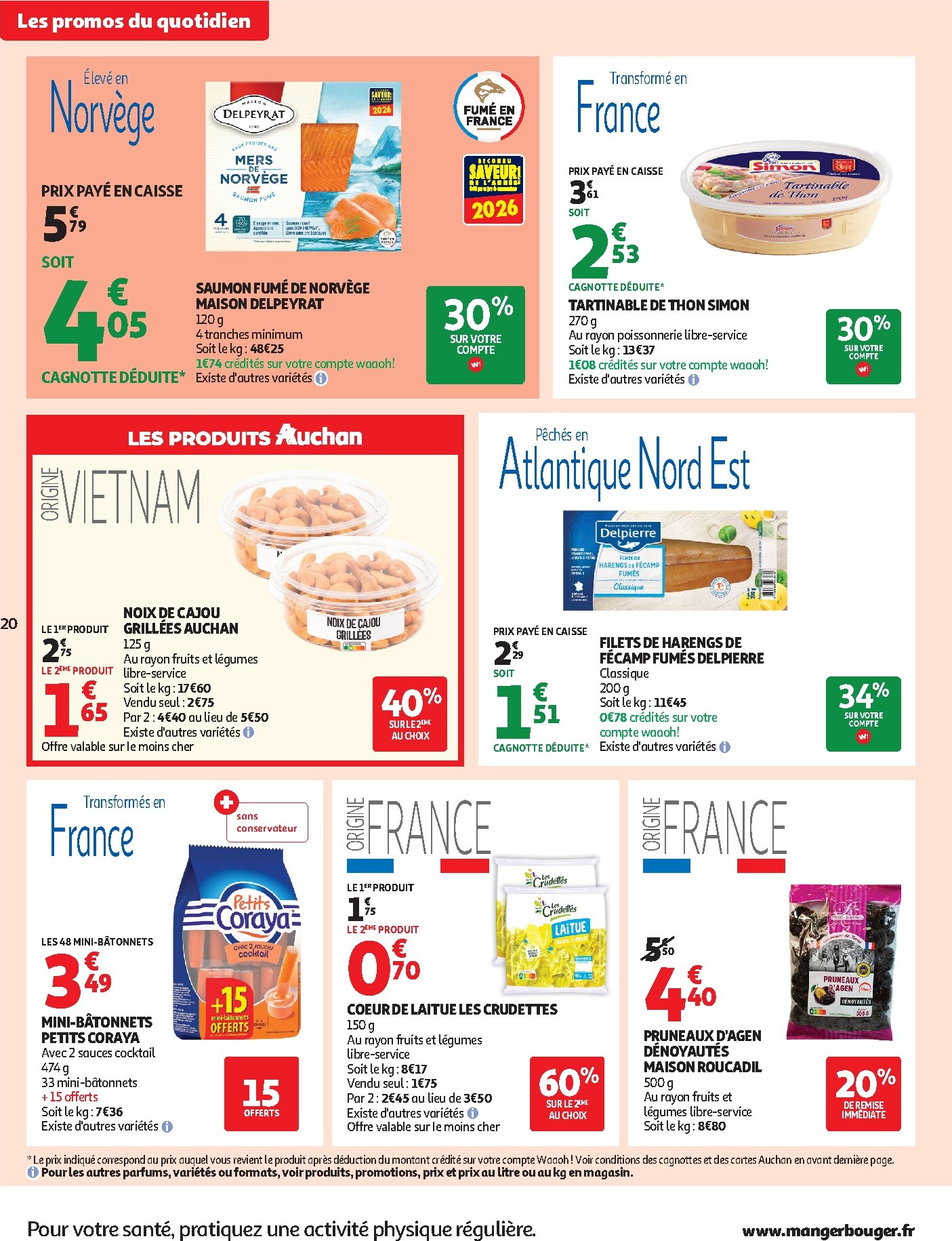 auchan - Toekomstige Auchan - Petit déj & goûter folder geldig van woensdag 15/07/2026 tot zondag 26/07/2026 - page: 20
