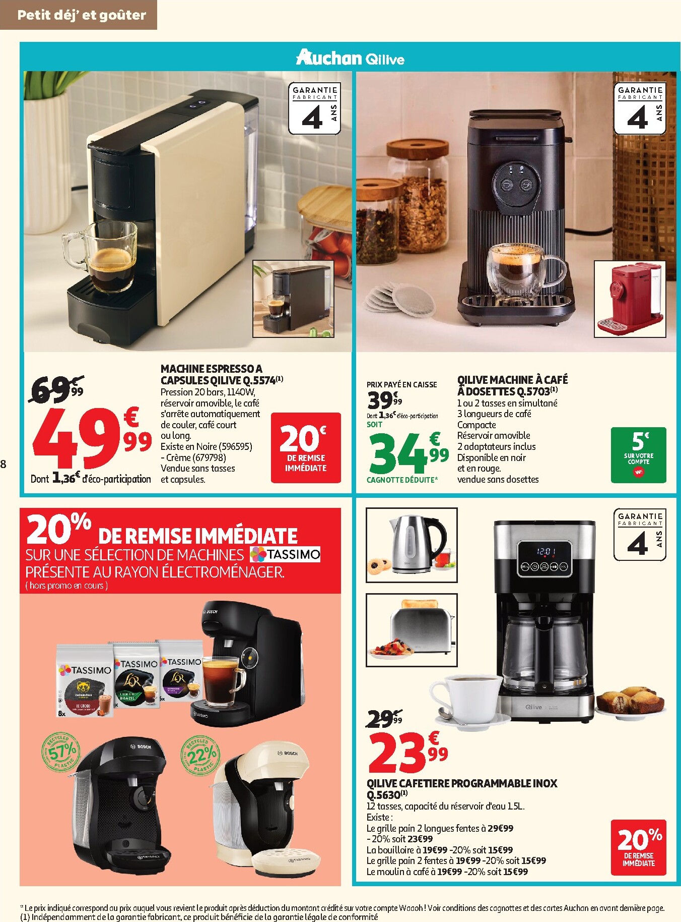 auchan - Toekomstige Auchan - Petit déj & goûter folder geldig van woensdag 15/07/2026 tot zondag 26/07/2026 - page: 8