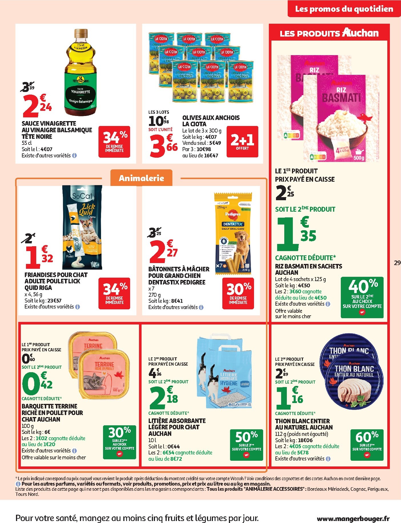 auchan - Toekomstige Auchan - Petit déj & goûter folder geldig van woensdag 15/07/2026 tot zondag 26/07/2026 - page: 29