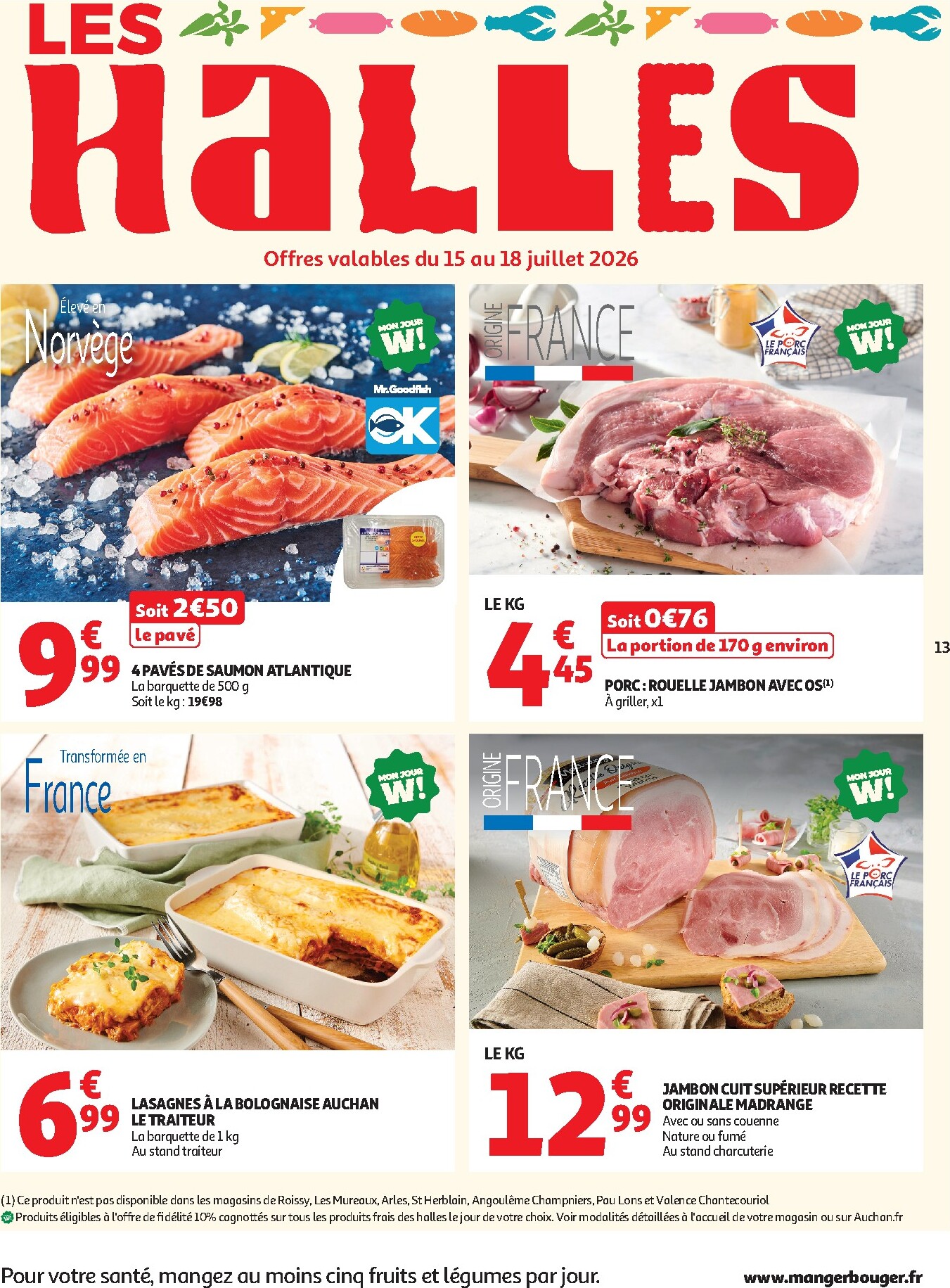 auchan - Toekomstige Auchan - Petit déj & goûter folder geldig van woensdag 15/07/2026 tot zondag 26/07/2026 - page: 13