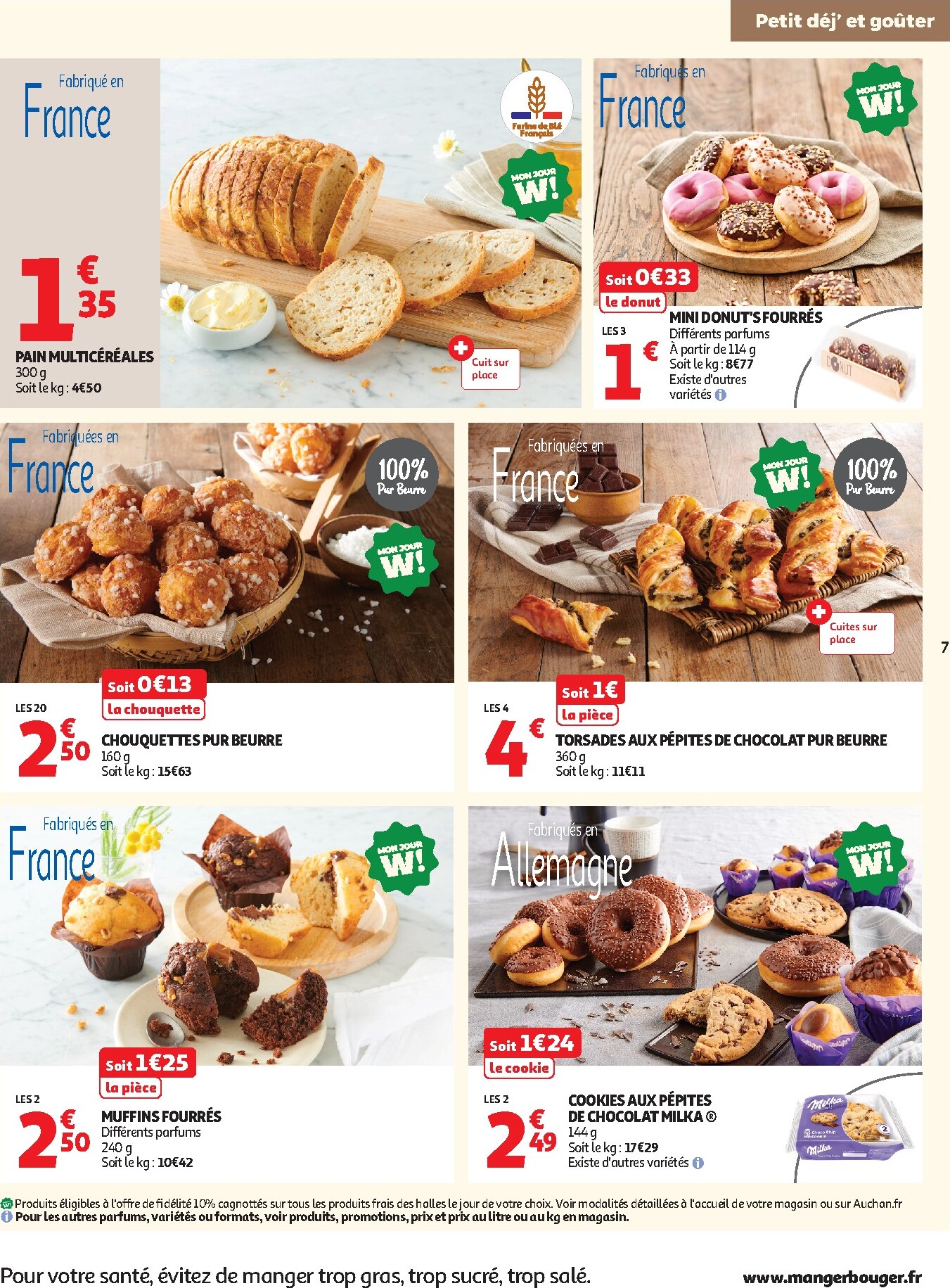 auchan - Toekomstige Auchan - Petit déj & goûter folder geldig van woensdag 15/07/2026 tot zondag 26/07/2026 - page: 7