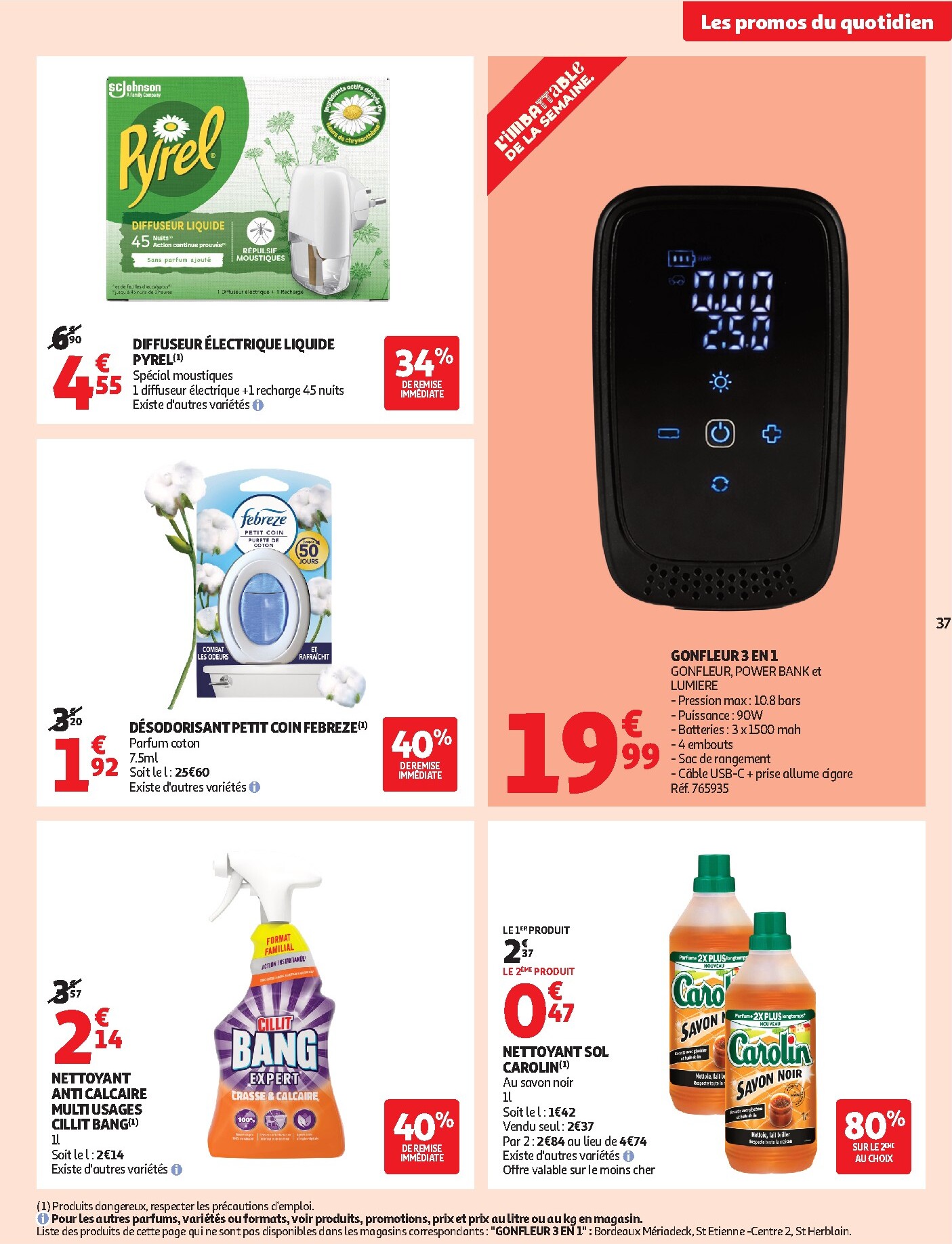 auchan - Toekomstige Auchan - Petit déj & goûter folder geldig van woensdag 15/07/2026 tot zondag 26/07/2026 - page: 37