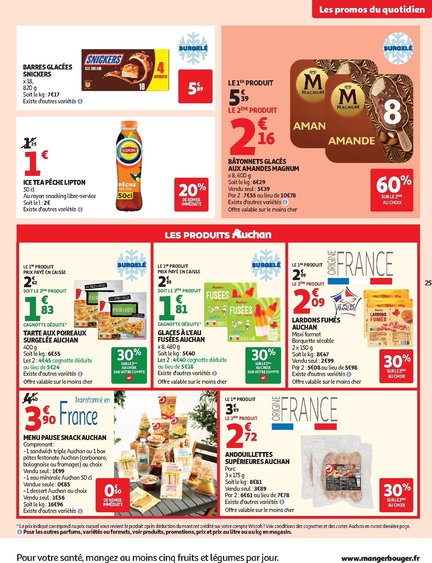 auchan - Toekomstige Auchan - Petit déj & goûter folder geldig van woensdag 15/07/2026 tot zondag 26/07/2026 - page: 25