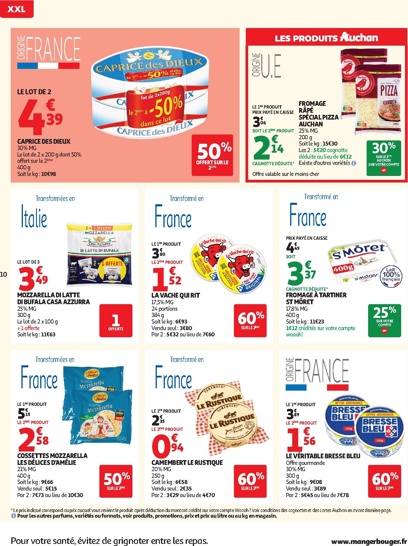 auchan - Auchan - Promos XXL, rentrée - Hypermarché folder voor volgende week van dinsdag 21/07/2026 tot zondag 02/08/2026 - page: 10
