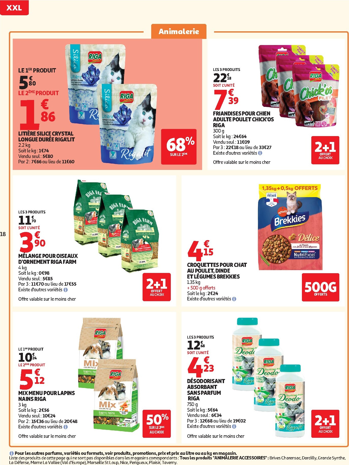 auchan - Auchan - Promos XXL, rentrée - Hypermarché folder voor volgende week van dinsdag 21/07/2026 tot zondag 02/08/2026 - page: 18