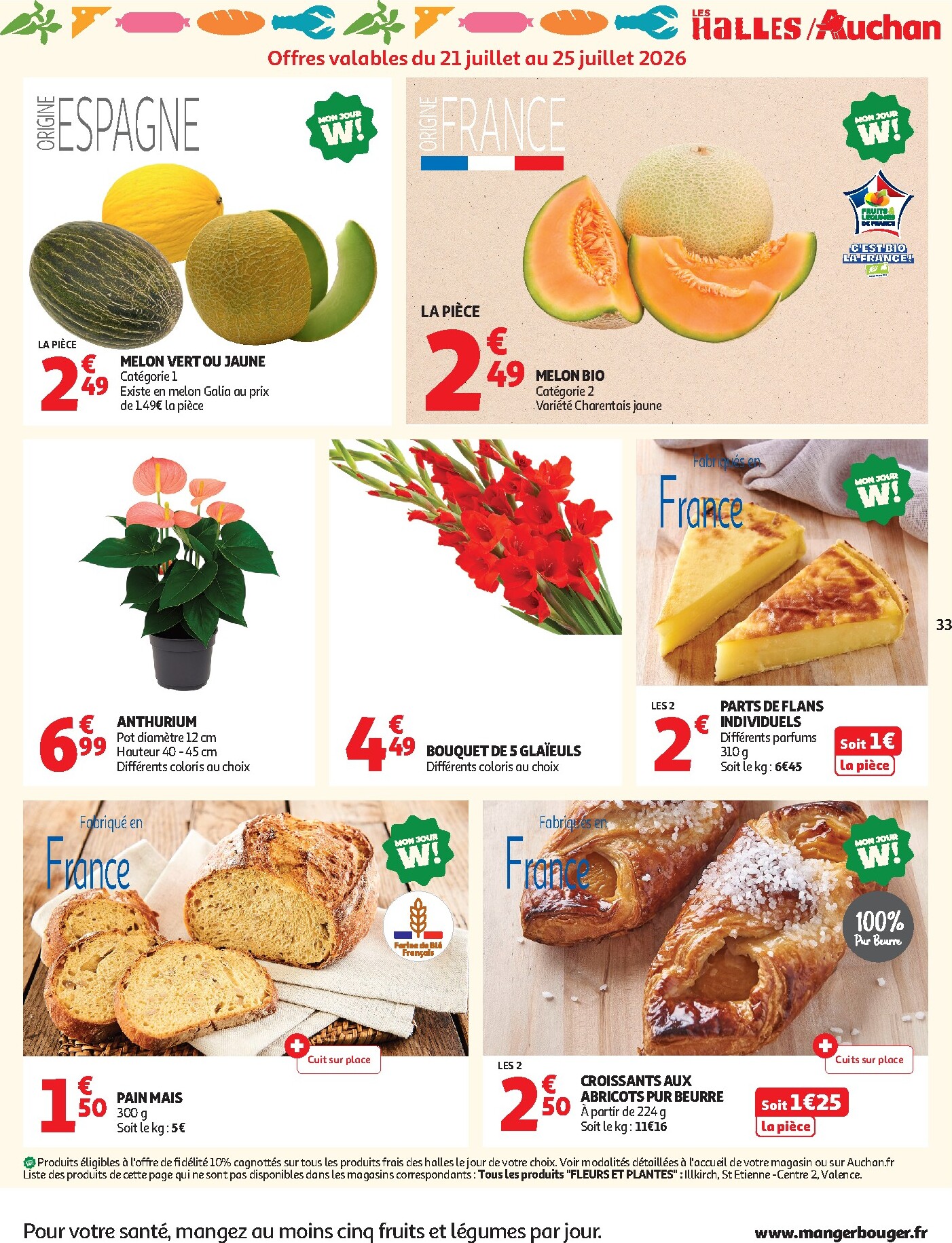 auchan - Auchan - Promos XXL, rentrée - Hypermarché folder voor volgende week van dinsdag 21/07/2026 tot zondag 02/08/2026 - page: 33
