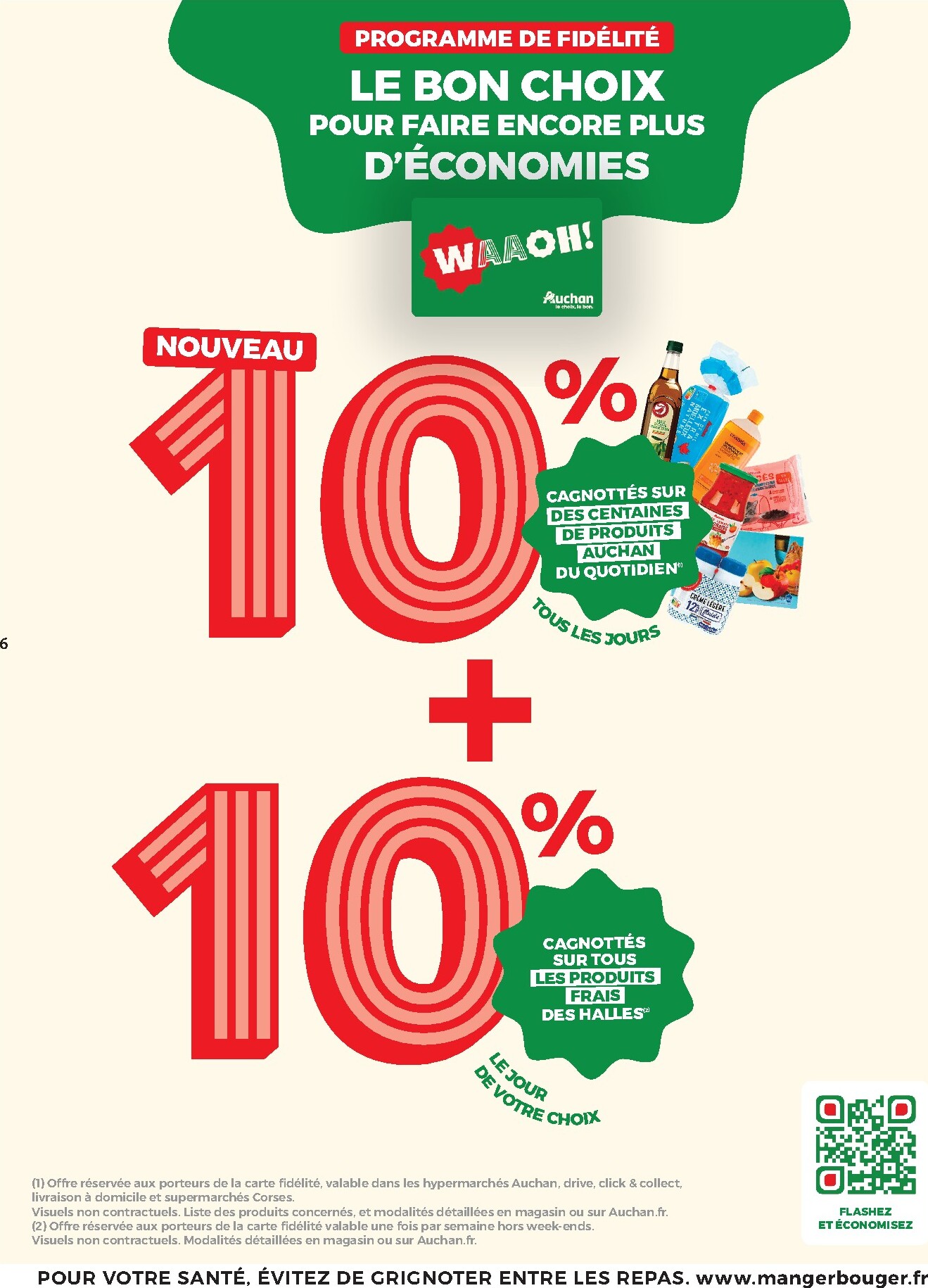 auchan - Auchan - Promos XXL, rentrée - Hypermarché folder voor volgende week van dinsdag 21/07/2026 tot zondag 02/08/2026 - page: 6