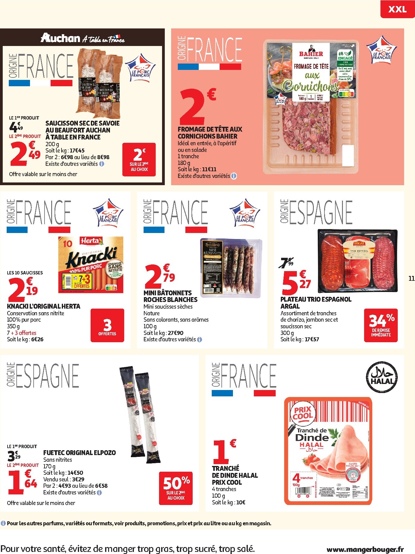 auchan - Auchan - Promos XXL, rentrée - Hypermarché folder voor volgende week van dinsdag 21/07/2026 tot zondag 02/08/2026 - page: 11