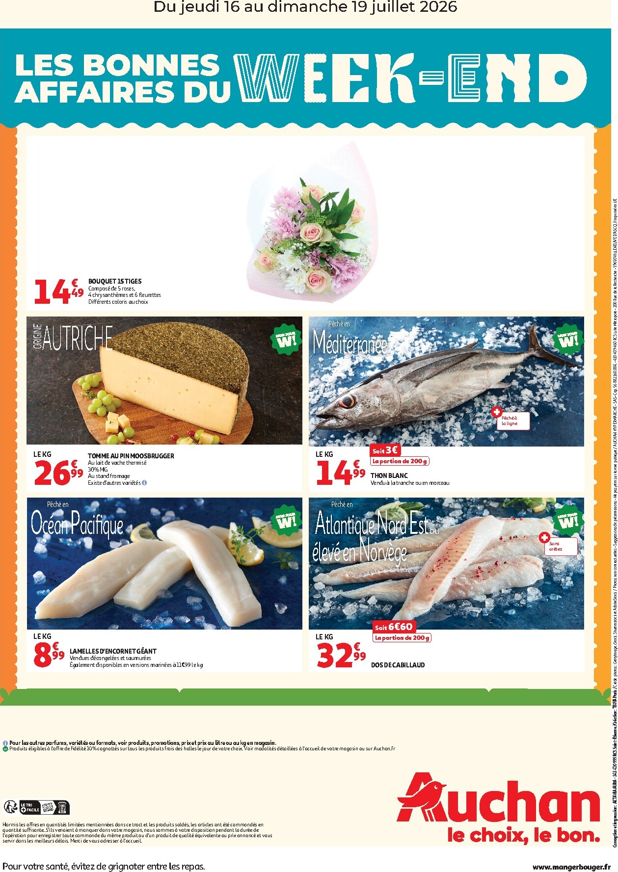 auchan - Huidige Auchan - Les bons plans du week-end folder geldig van donderdag 16/07/2026 tot zondag 19/07/2026 - page: 2