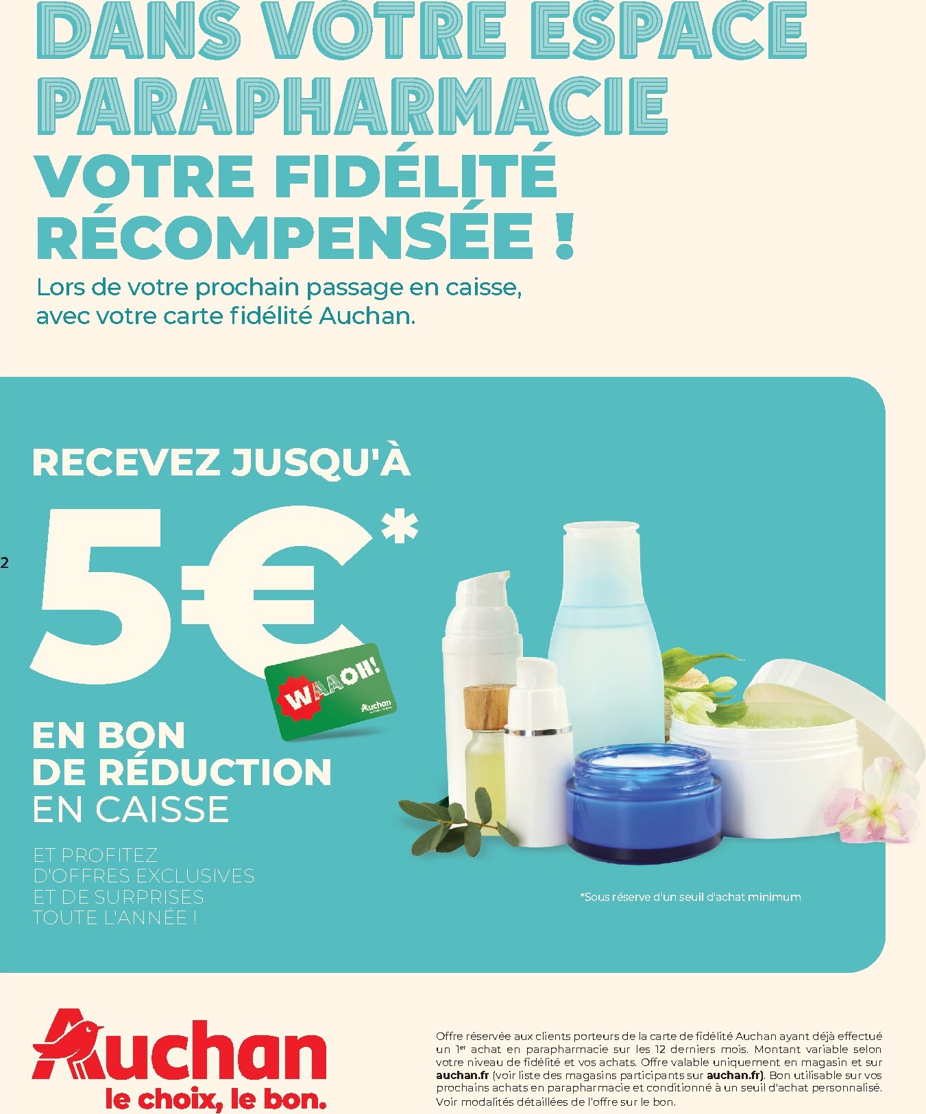 auchan - Auchan - Parapharmacie, beauté folder voor volgende week van dinsdag 28/07/2026 tot zondag 30/08/2026 - page: 2
