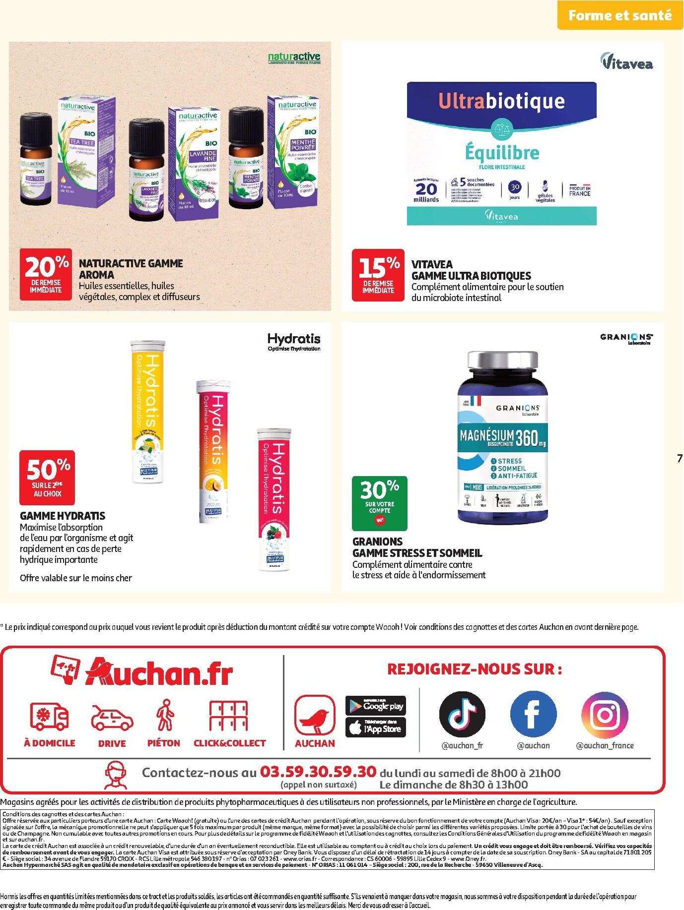 auchan - Auchan - Parapharmacie, beauté folder voor volgende week van dinsdag 28/07/2026 tot zondag 30/08/2026 - page: 7