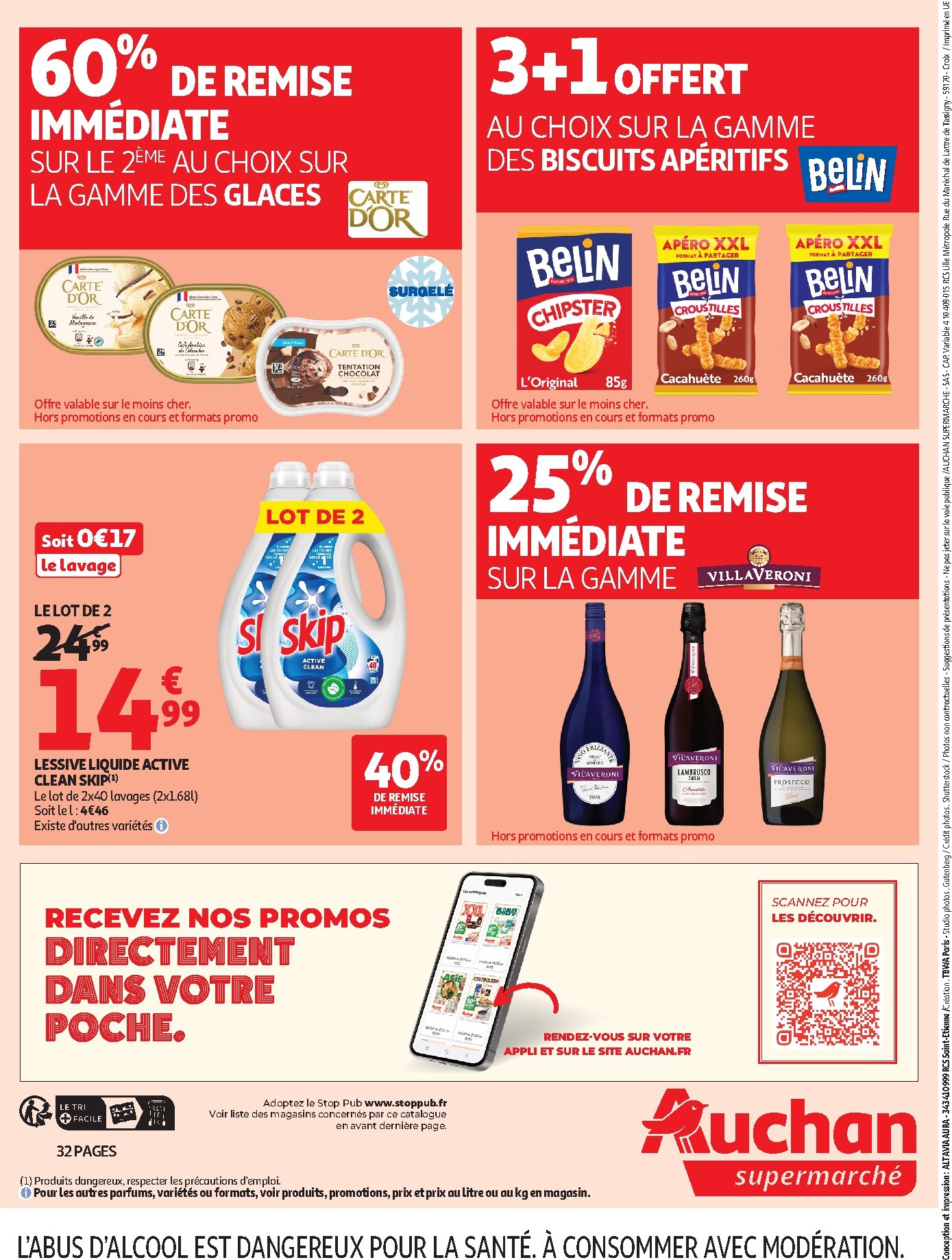 auchan - Auchan - Supermarché folder voor volgende week van dinsdag 28/07/2026 tot zaterdag 08/08/2026 - page: 32